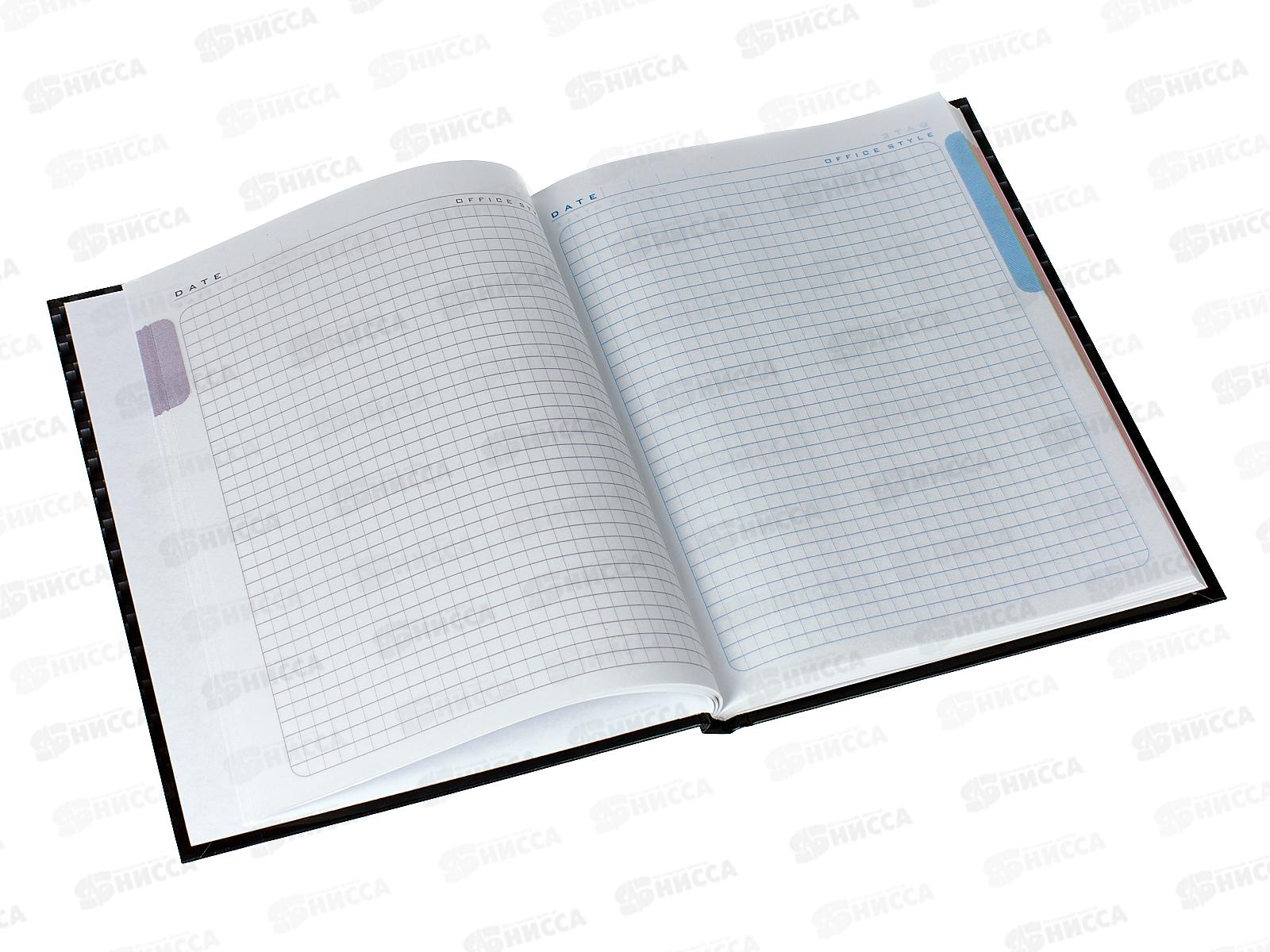 Бизнес-блокнот 80л Hatber А4 CarbonStyle ,тв.кл., 14359 *10