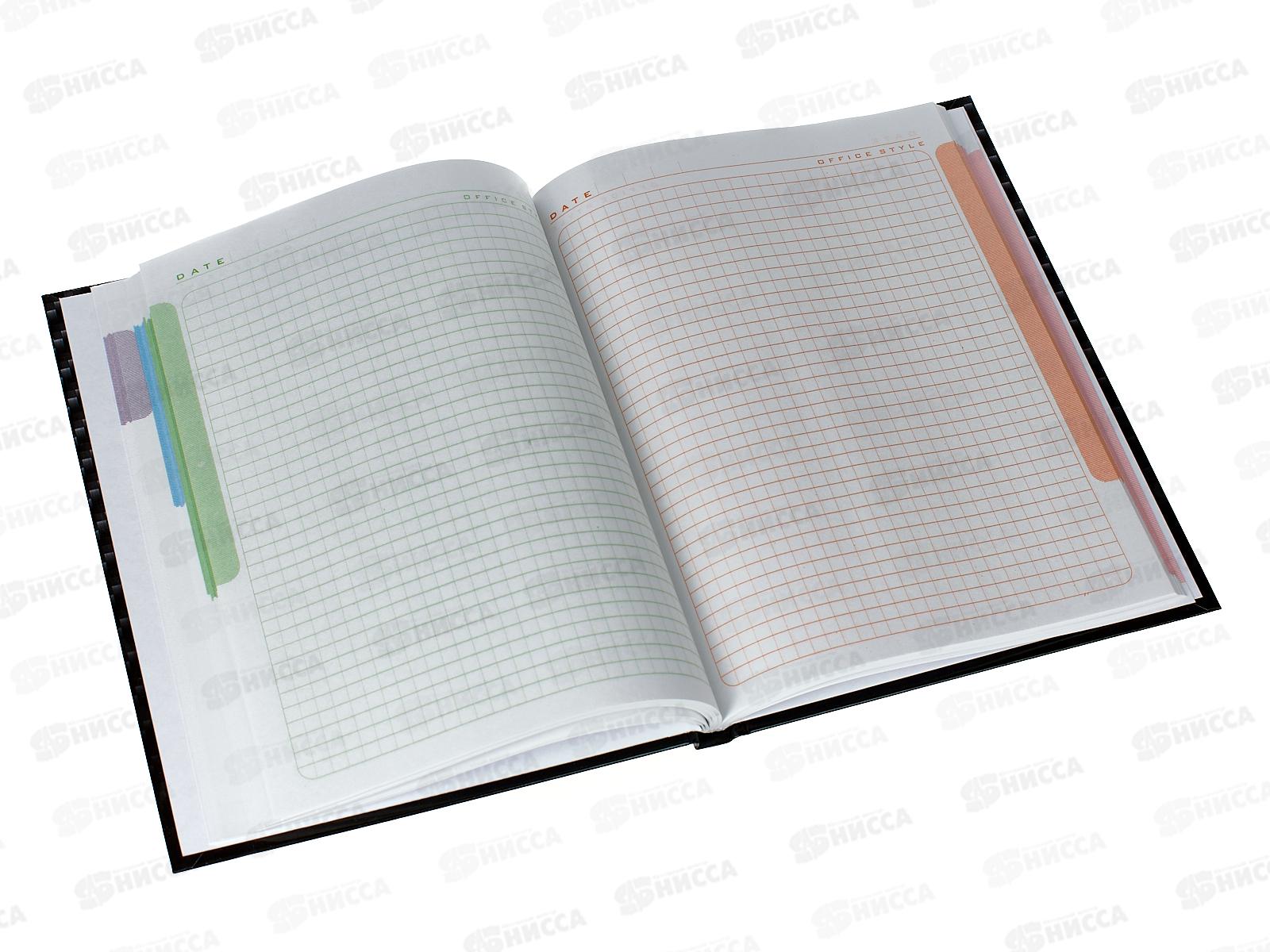 Бизнес-блокнот 80л Hatber А4 CarbonStyle ,тв.кл., 14359 *10