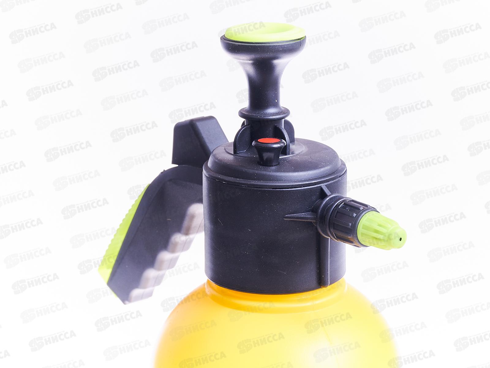 Опрыскиватель 1.5л с помпой и клапаном Radivas желтый