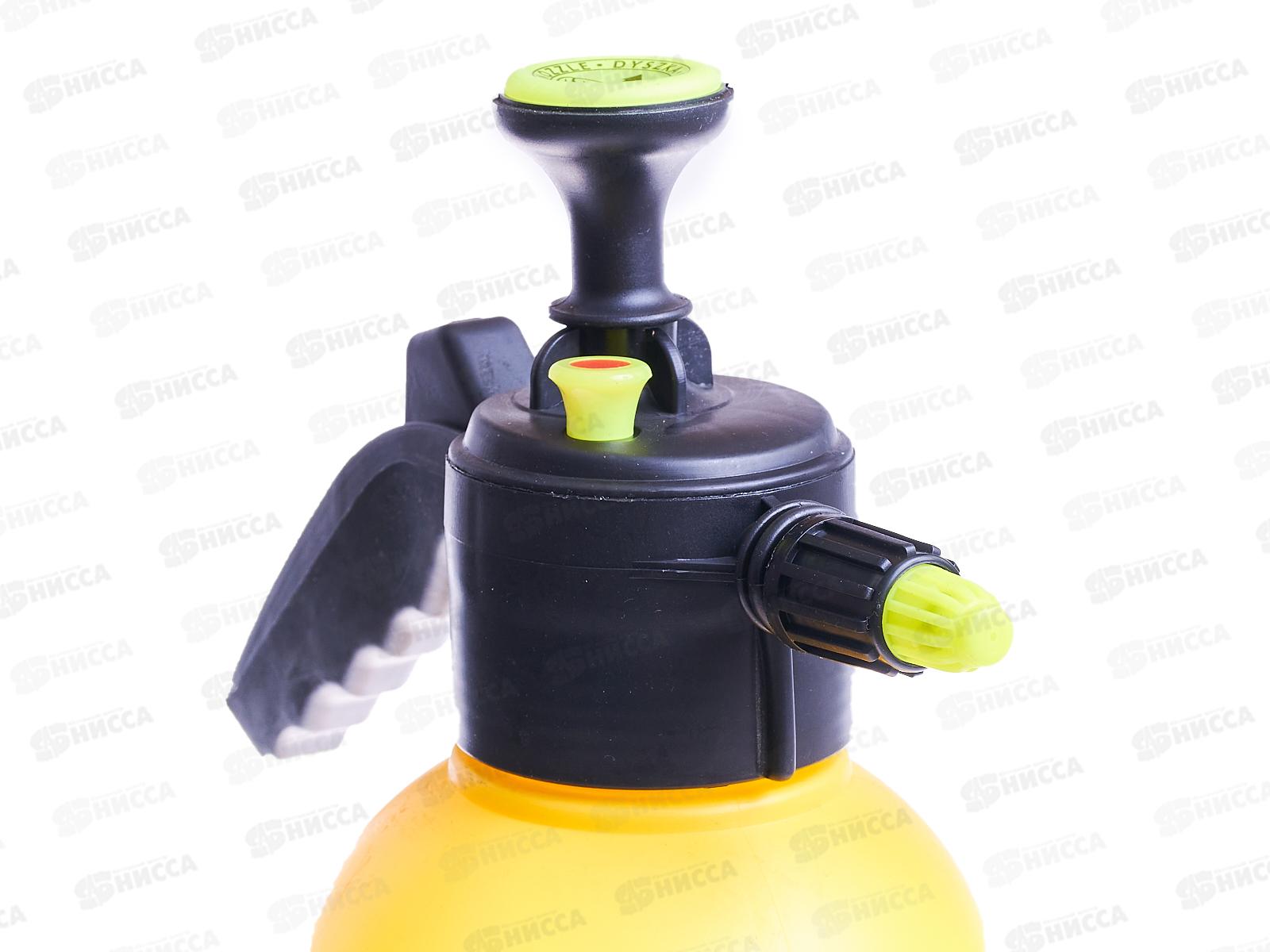 Опрыскиватель 2л с помпой и клапаном Radivas желтый