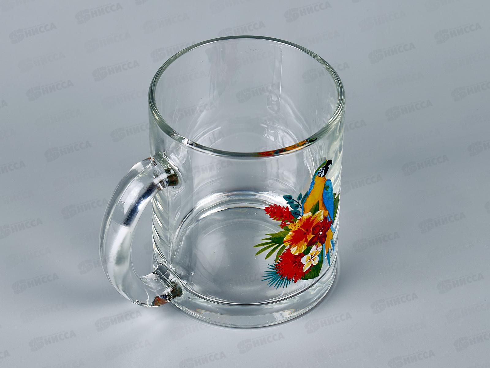 Кружка &quotЧайная&quot (Тропические птицы) 300см3 *24 1208