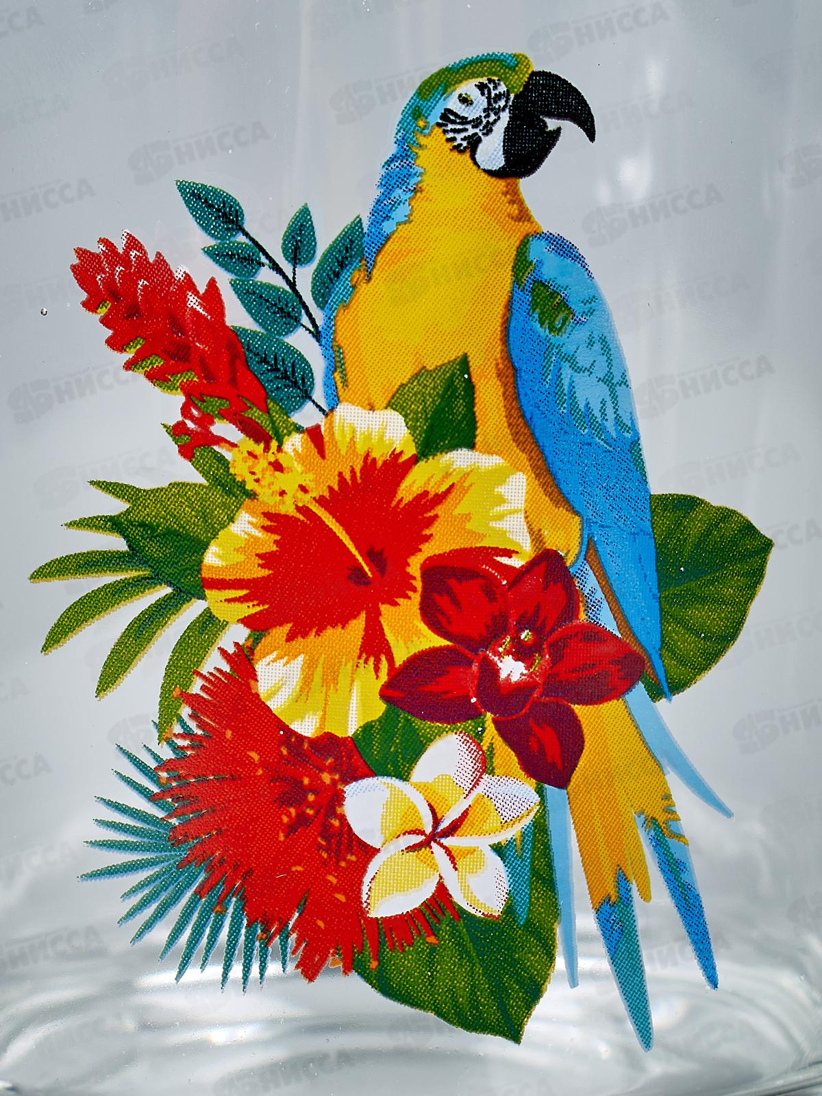 Кружка &quotЧайная&quot (Тропические птицы) 300см3 *24 1208