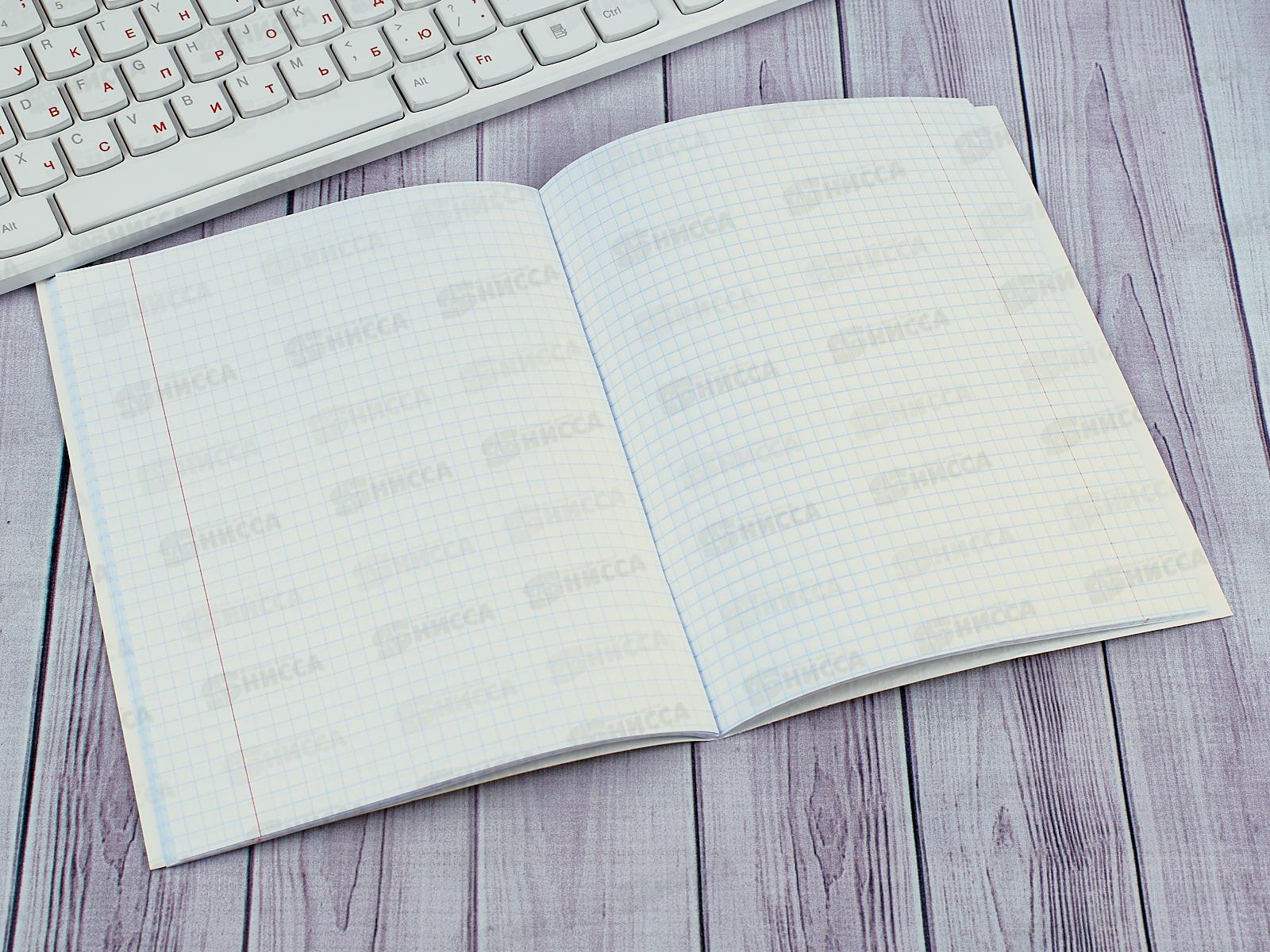 Тетрадь 48 листов клетка Hatber б/в METALLIC CROCO золото *10/100