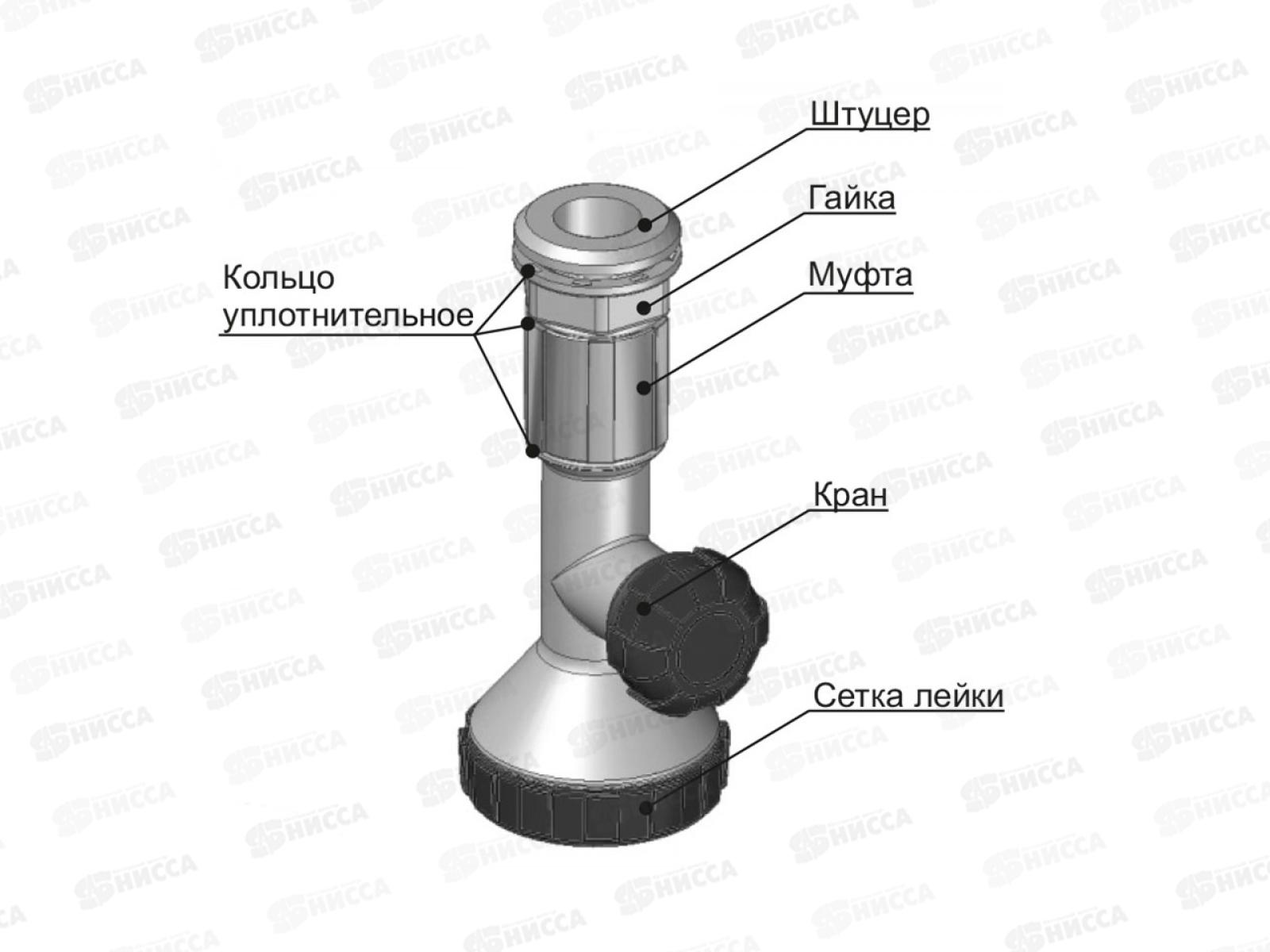 Кран душевой, КД-2   *100