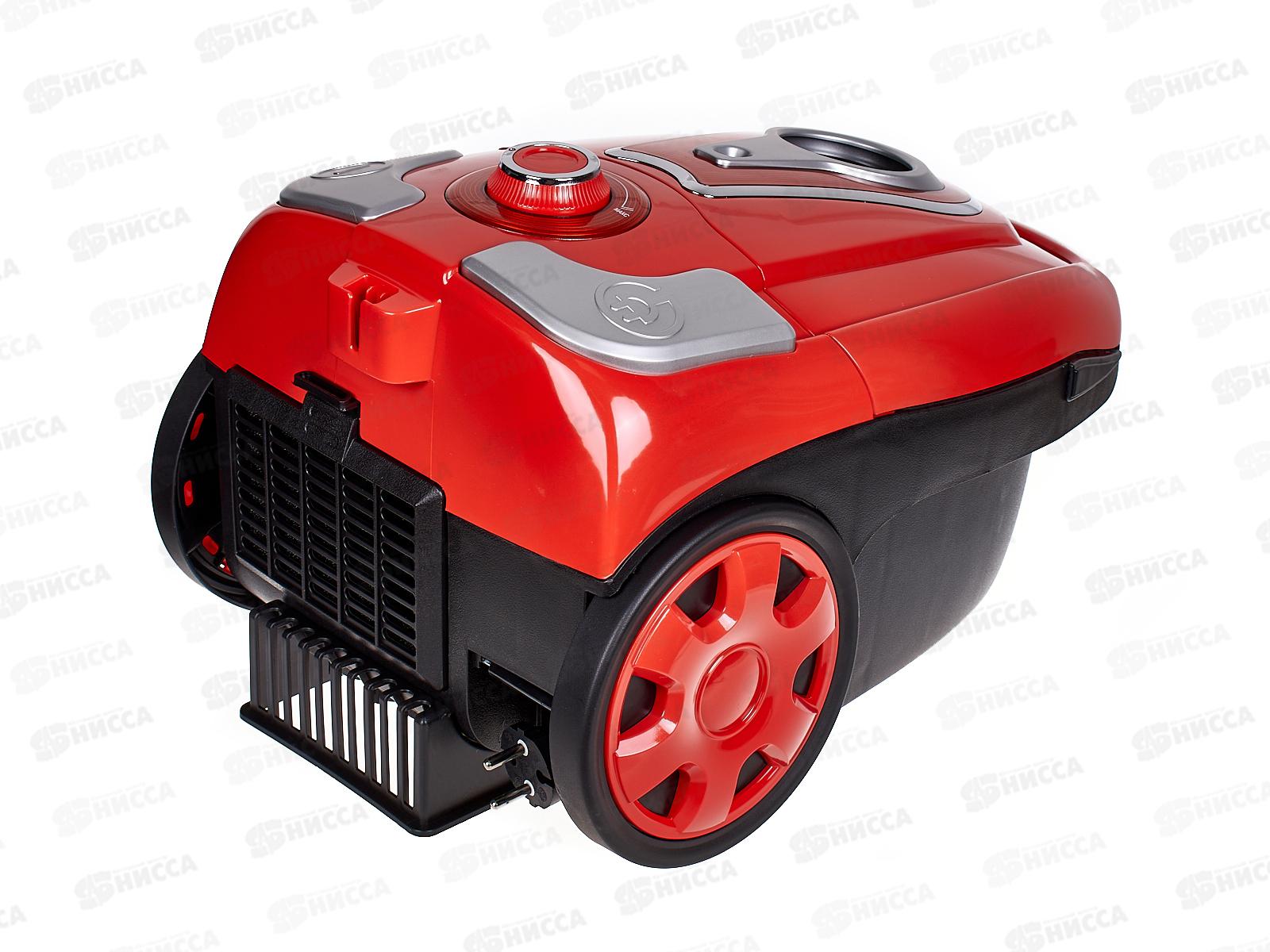 Пылесос Eurostek EVC-3514 (мешок 2600Вт красный) ЕГ