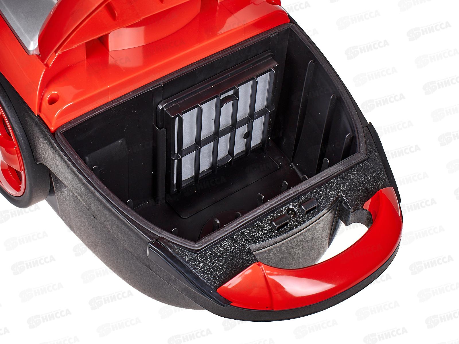 Пылесос Eurostek EVC-3514 (мешок 2600Вт красный) ЕГ