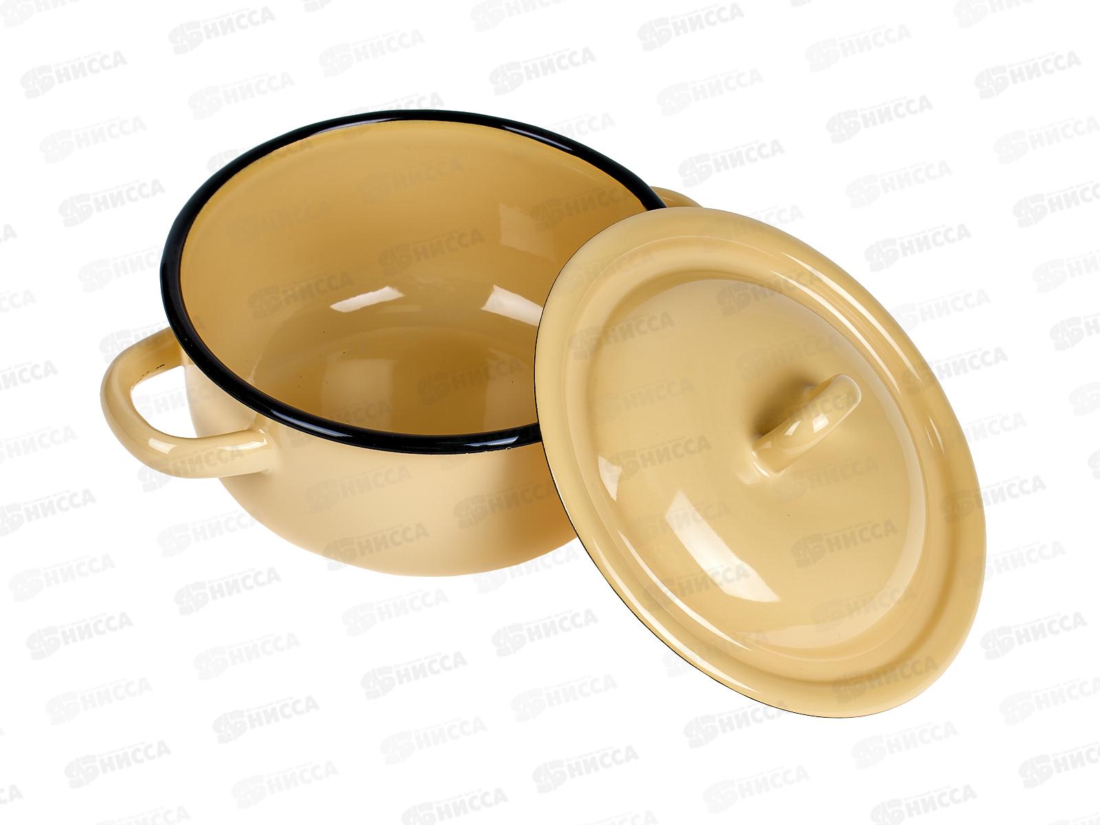 Кастрюля 1,5л цилиндрическая палевая  С41607.П