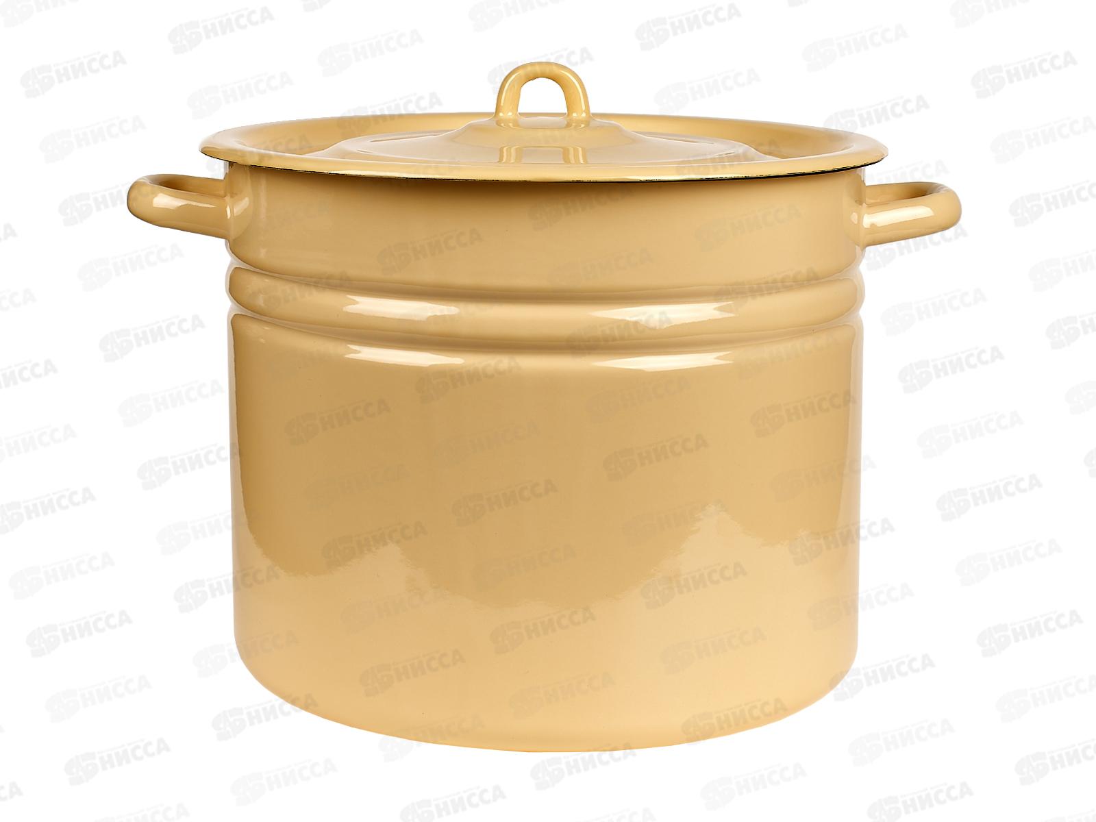 Кастрюля 14,0л цилиндрическая палевая С41626.П