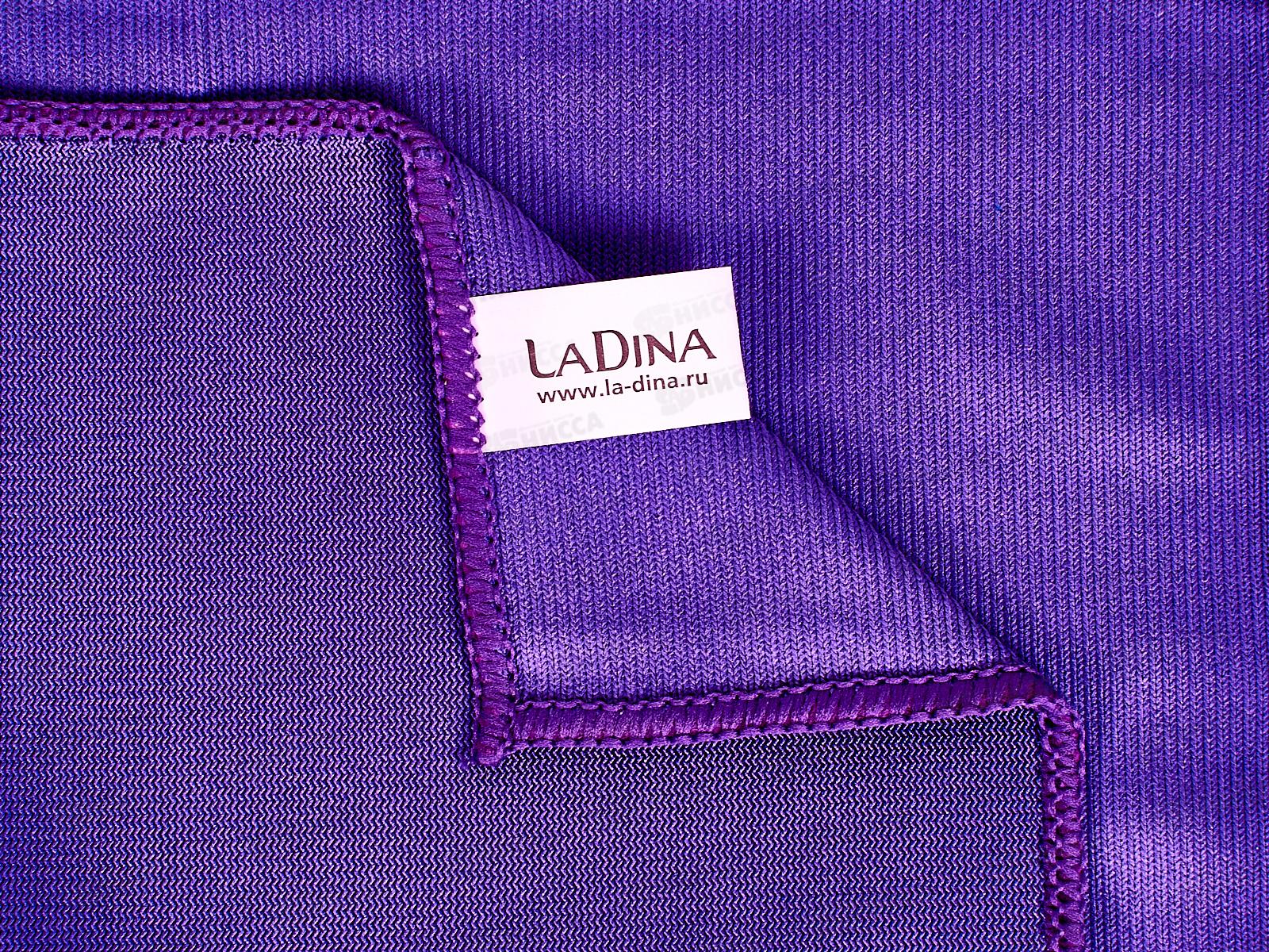 Салфетка из микрофибры 35*35см для стекол и зеркал 200029 *200