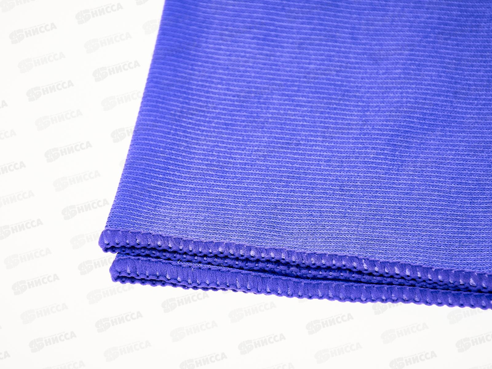 Салфетка из микрофибры 35*35см для стекол и зеркал 200029 *200