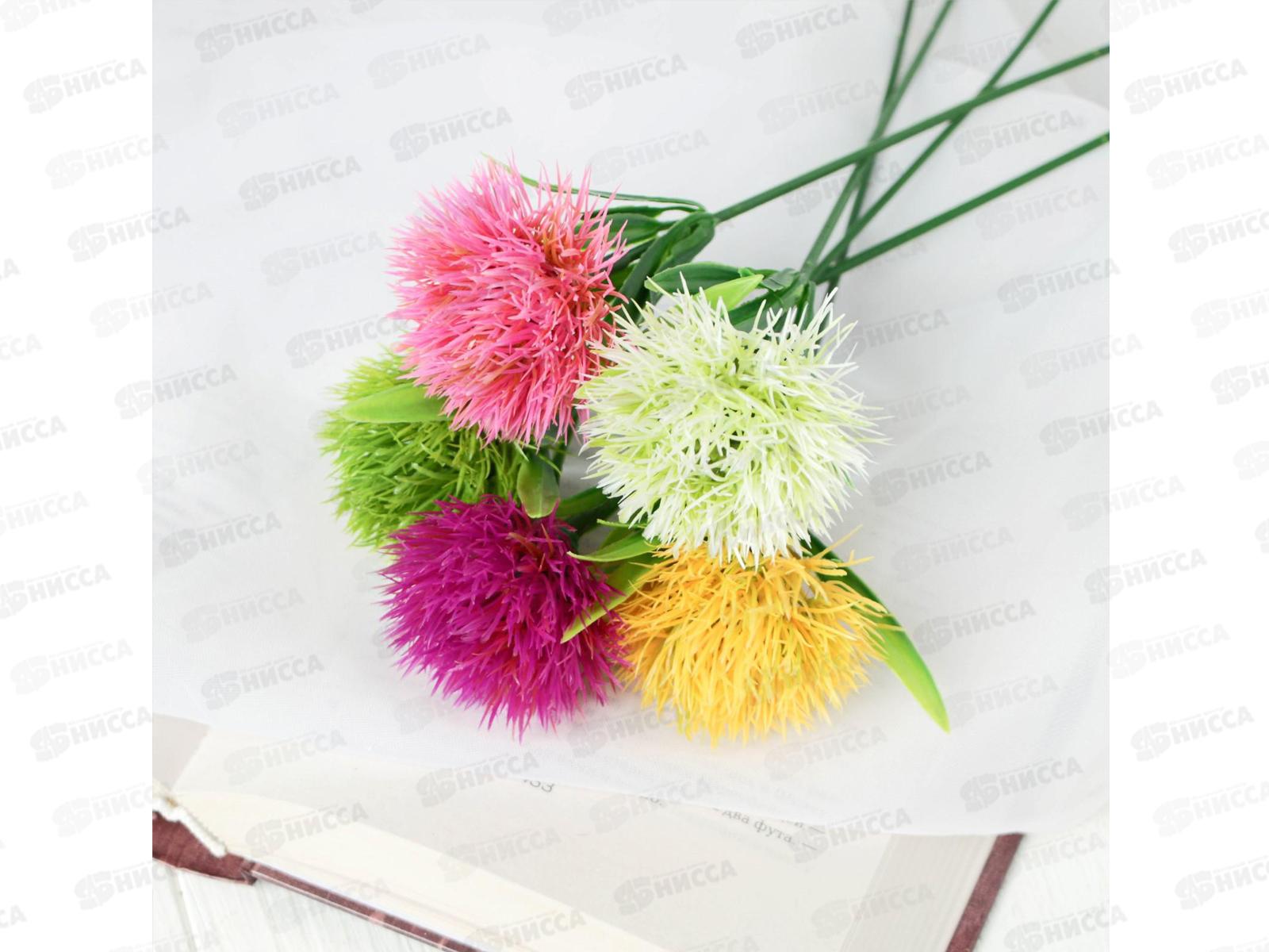 Цветы искусственные 28см Цирзий микс 5378789 *10