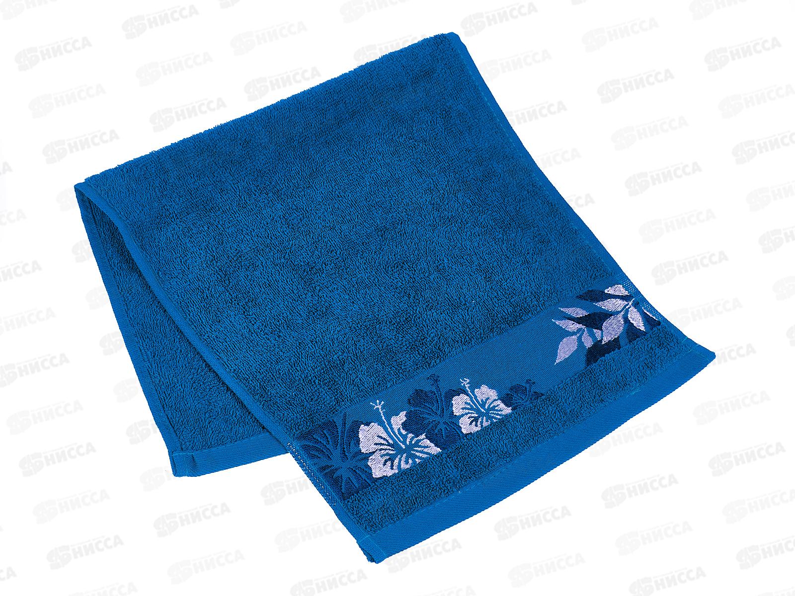 Полотенце махровое 30*60 ВЛ Сад синий 05-044