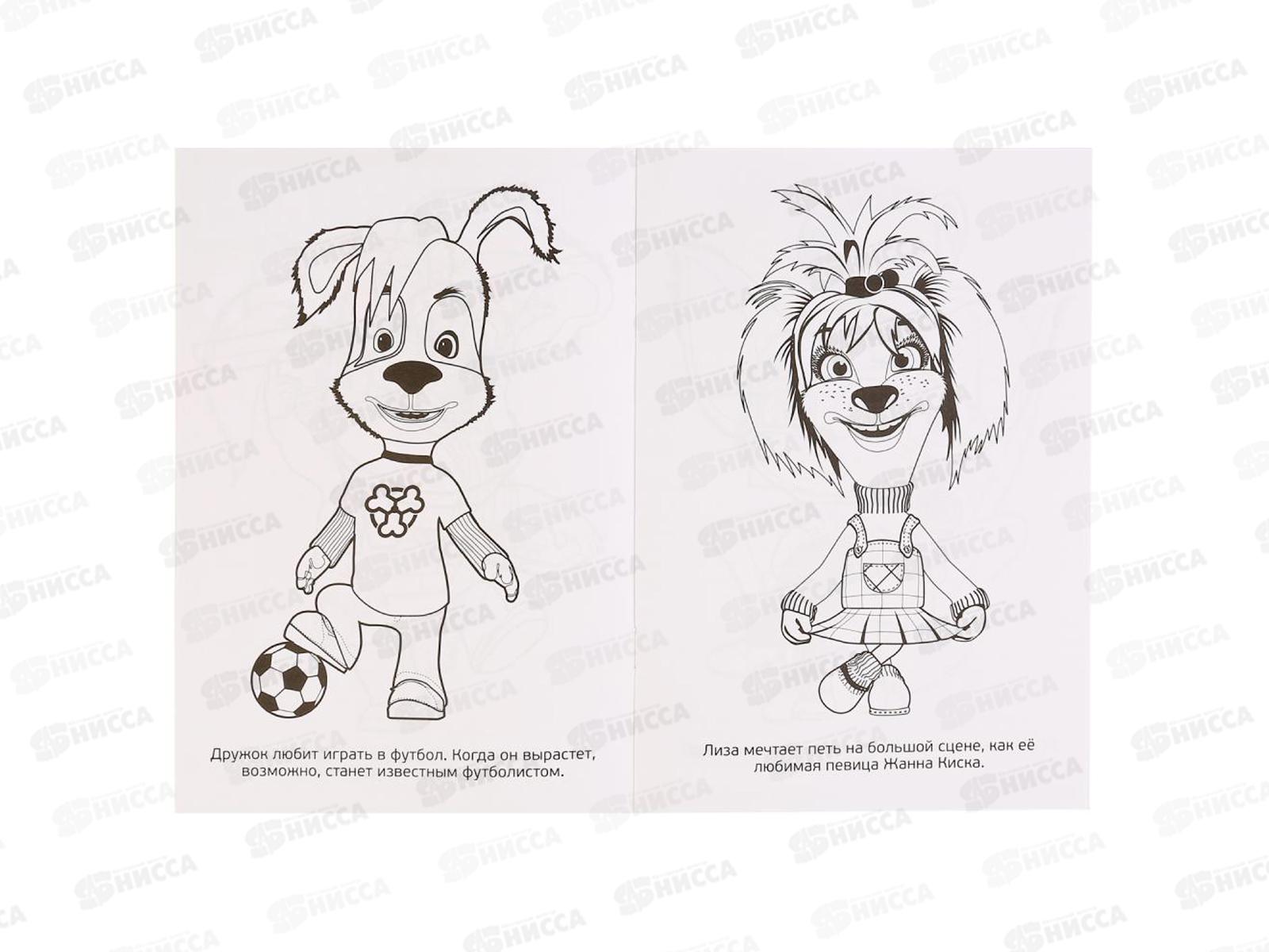 Раскраска &quotУМКА&quot 03220-5, Первая раскраска. Барбоскины, А5 *50