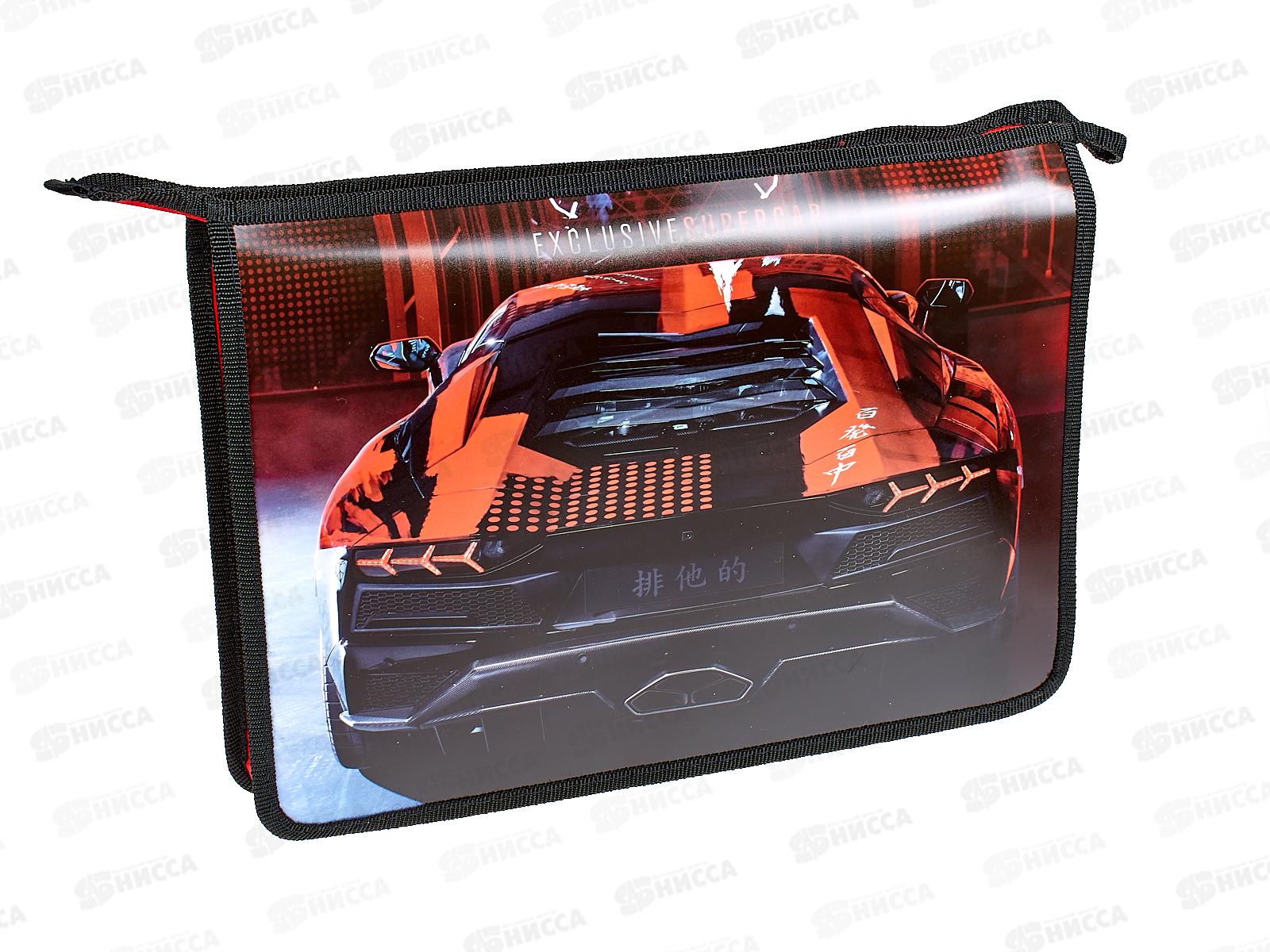 Папка для тетрадей Hatber А4 Super car,22034*12