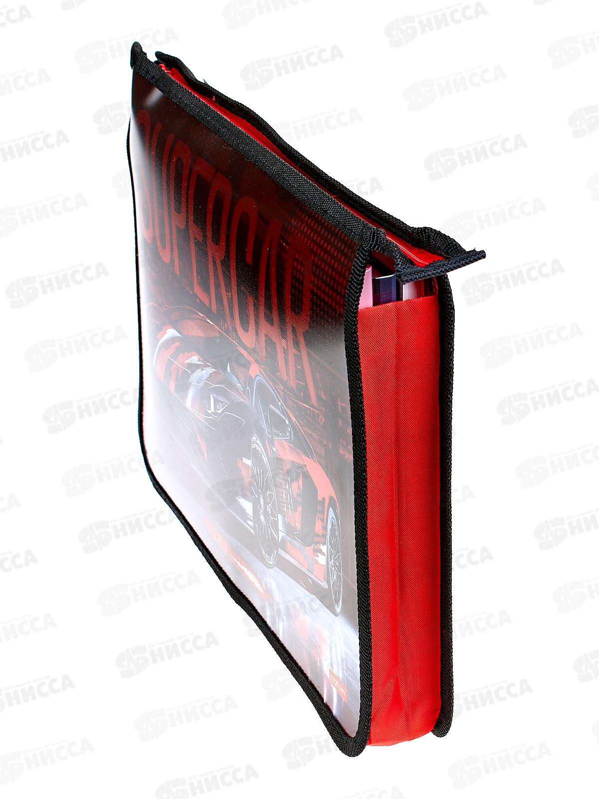 Папка для тетрадей Hatber А4 Super car,22034*12