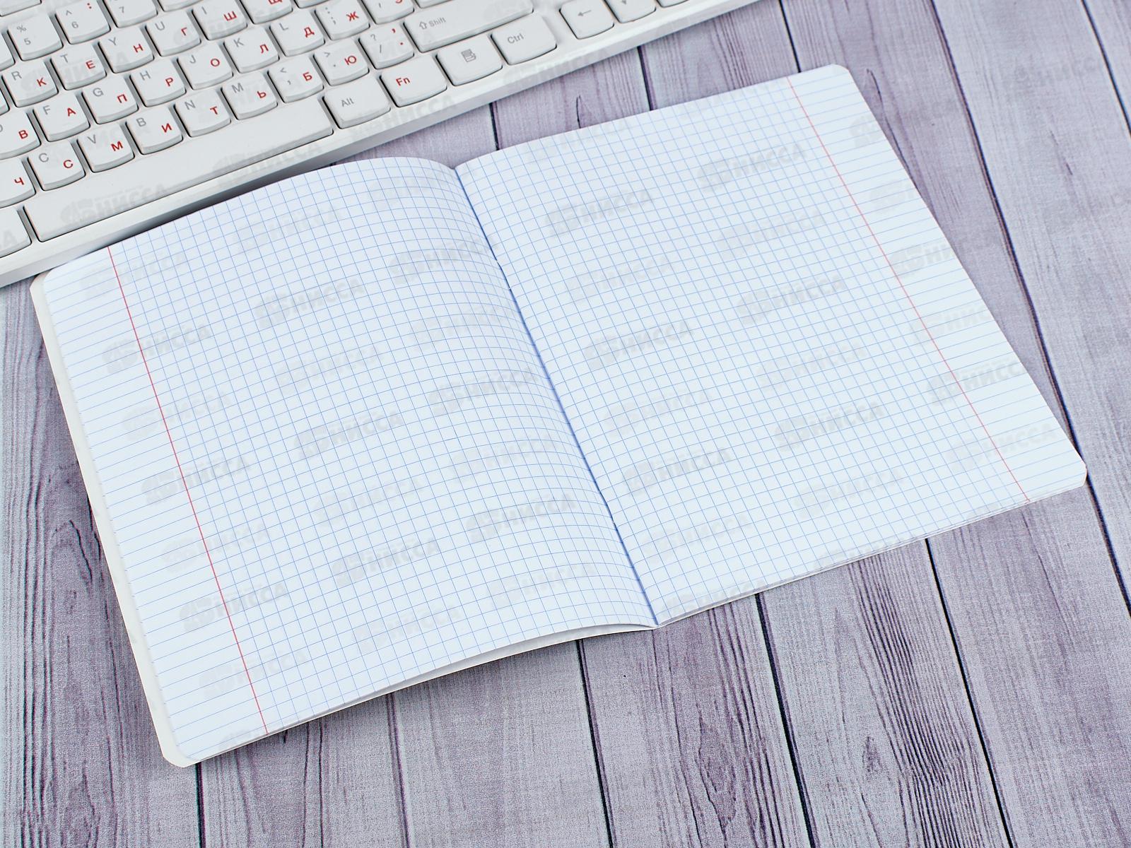 Тетрадь 18 листов клетка Hatber Мопс Life *10/200