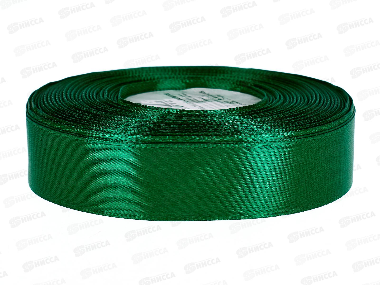 Лента атласная &quotBLITZ&quot 20мм (3/4&quot) №035 зеленый, 33м+-2м