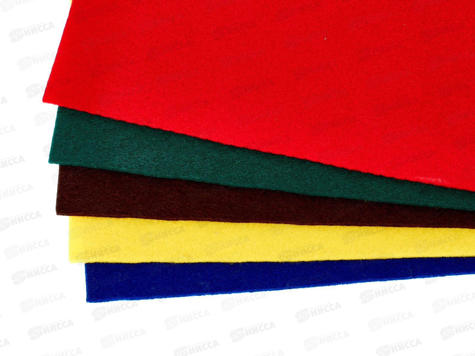 Фетр &quotBLITZ&quot 20х30см 5шт ассорти №1 FKC10-20/30