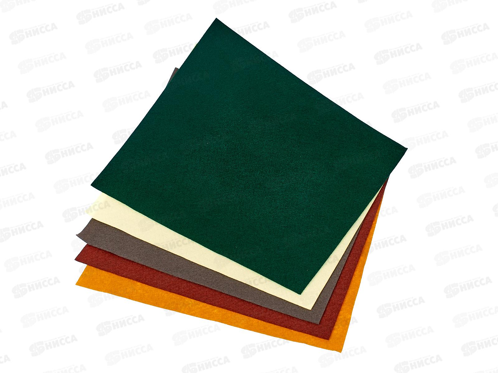 Фетр &quotGamma&quot Premium 27х30+-2см 5шт Осенний лес FKR10-27/30