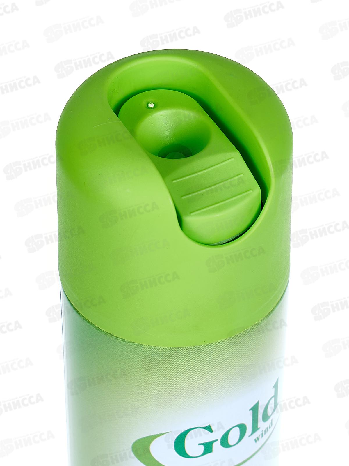 ГОЛД ВИНД освежитель воздуха  300мл Green apple *12