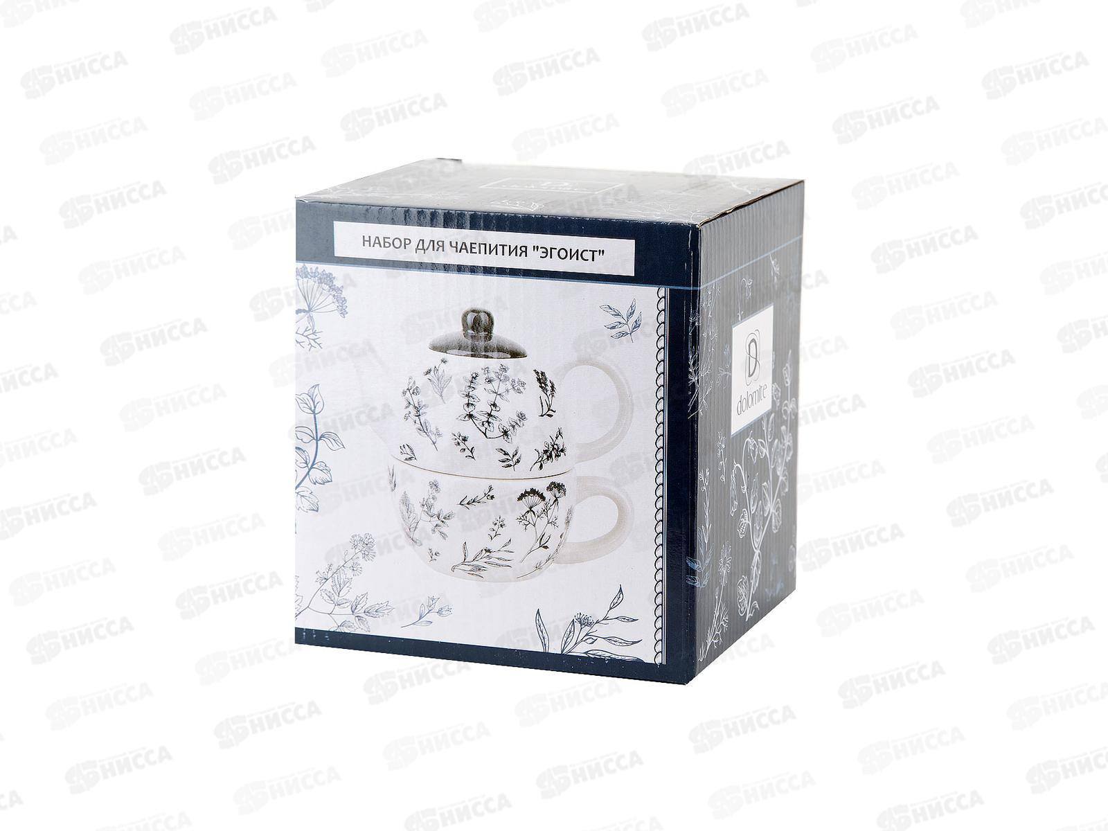 Набор 2предмета, чайник v=380мл, чашка v=350мл &quotЛуговые травы&quot L2520928 *16