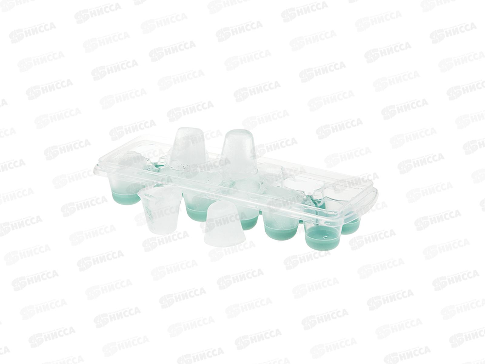 Форма для льда КАПЛЯ с крышкой и клапаном Аквамарин М1250 *20