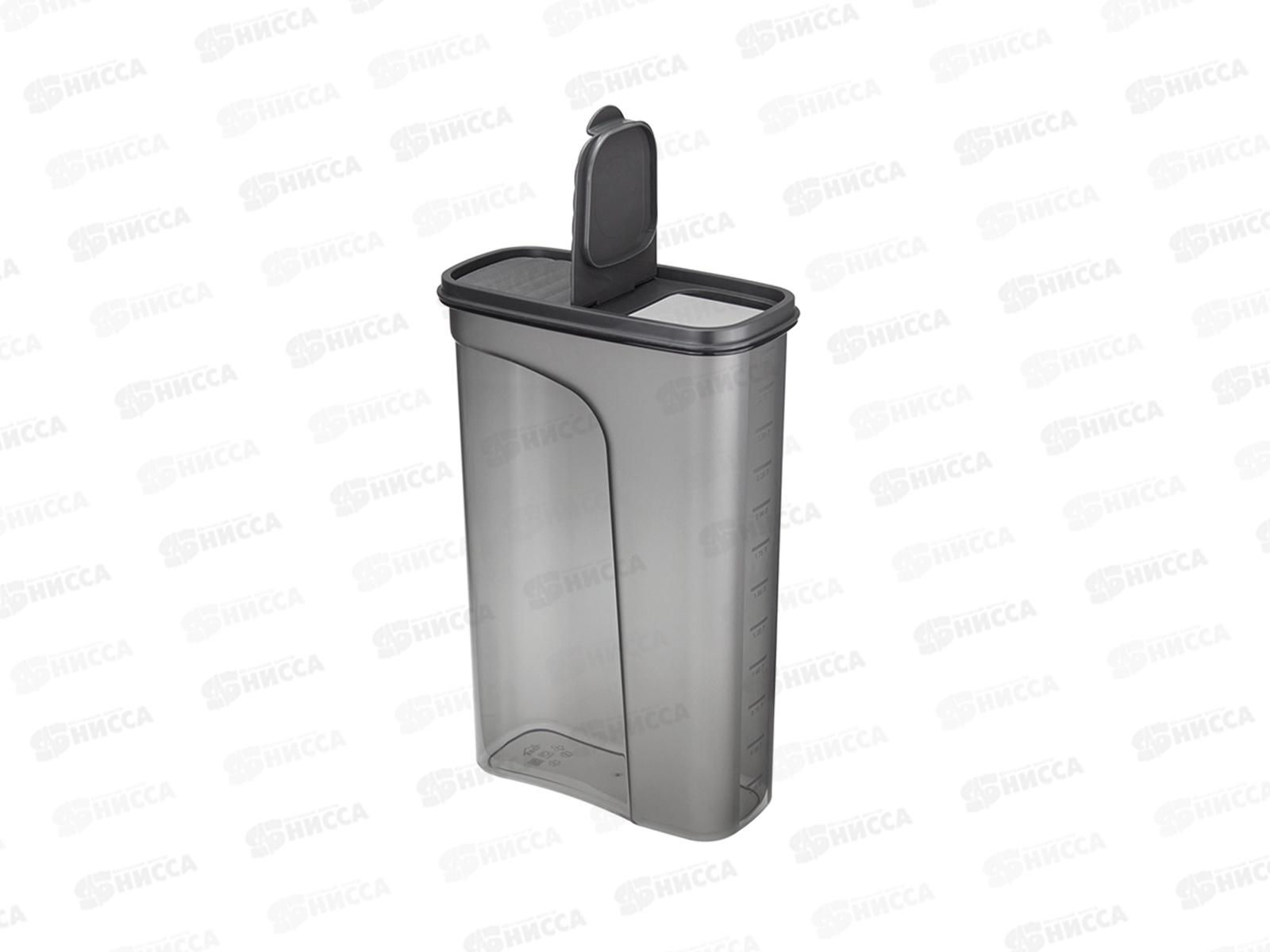 Емкость для продуктов &quotБЕСТ&quot 3л Графитовый М1257 *12