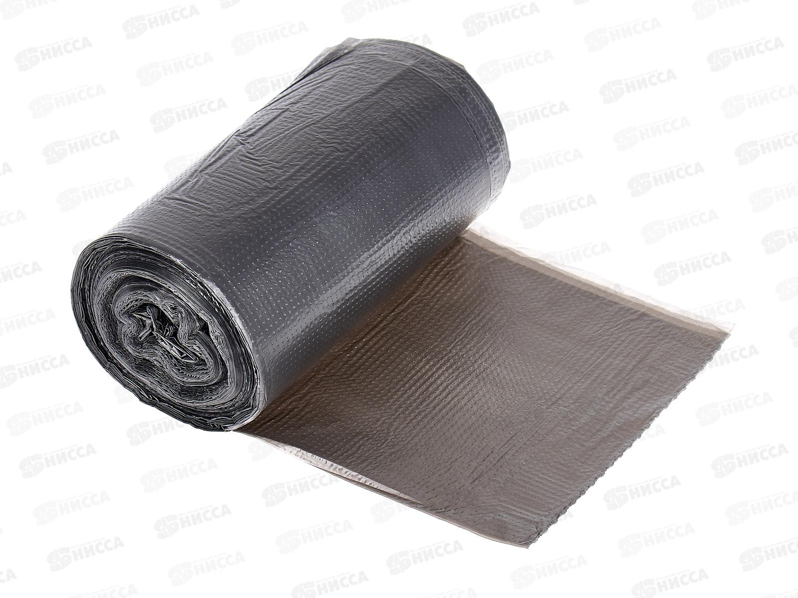 Мешки для мусора 30л (рул/50шт) черные *100