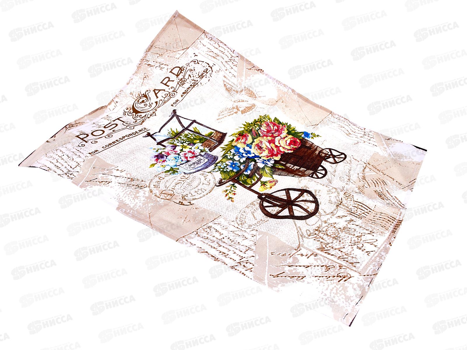 Полотенце из рогожки 60*45 Встреча ПР0046