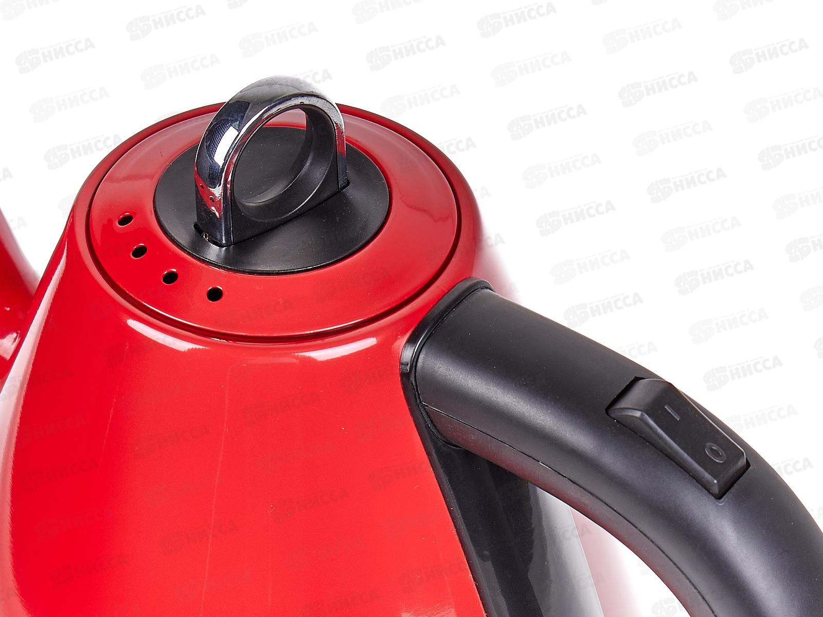 Чайник электрический E-263 красный