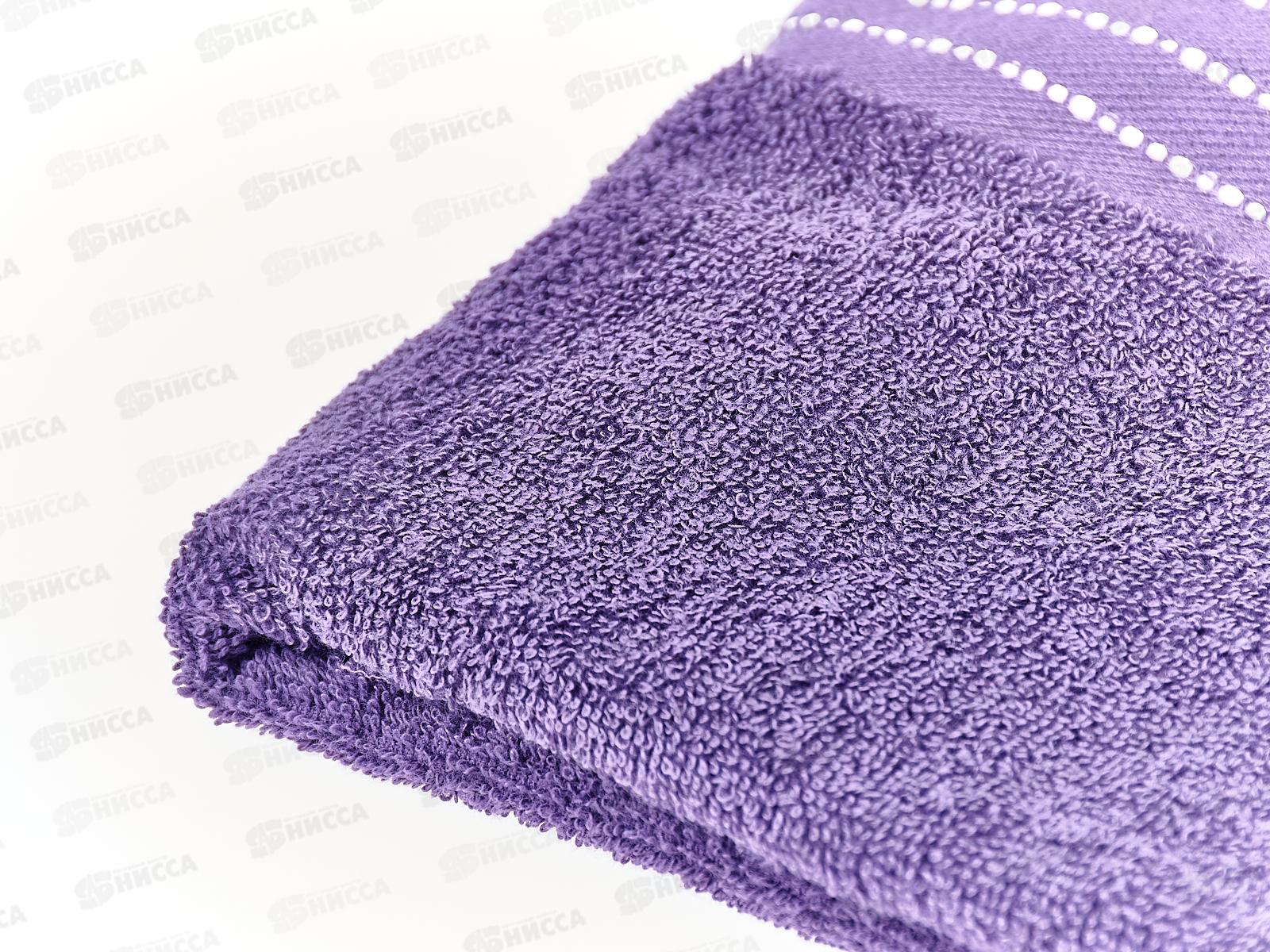 Полотенце махровое 30*60 +/-2см 430гр Лондон 02-100 виноградный