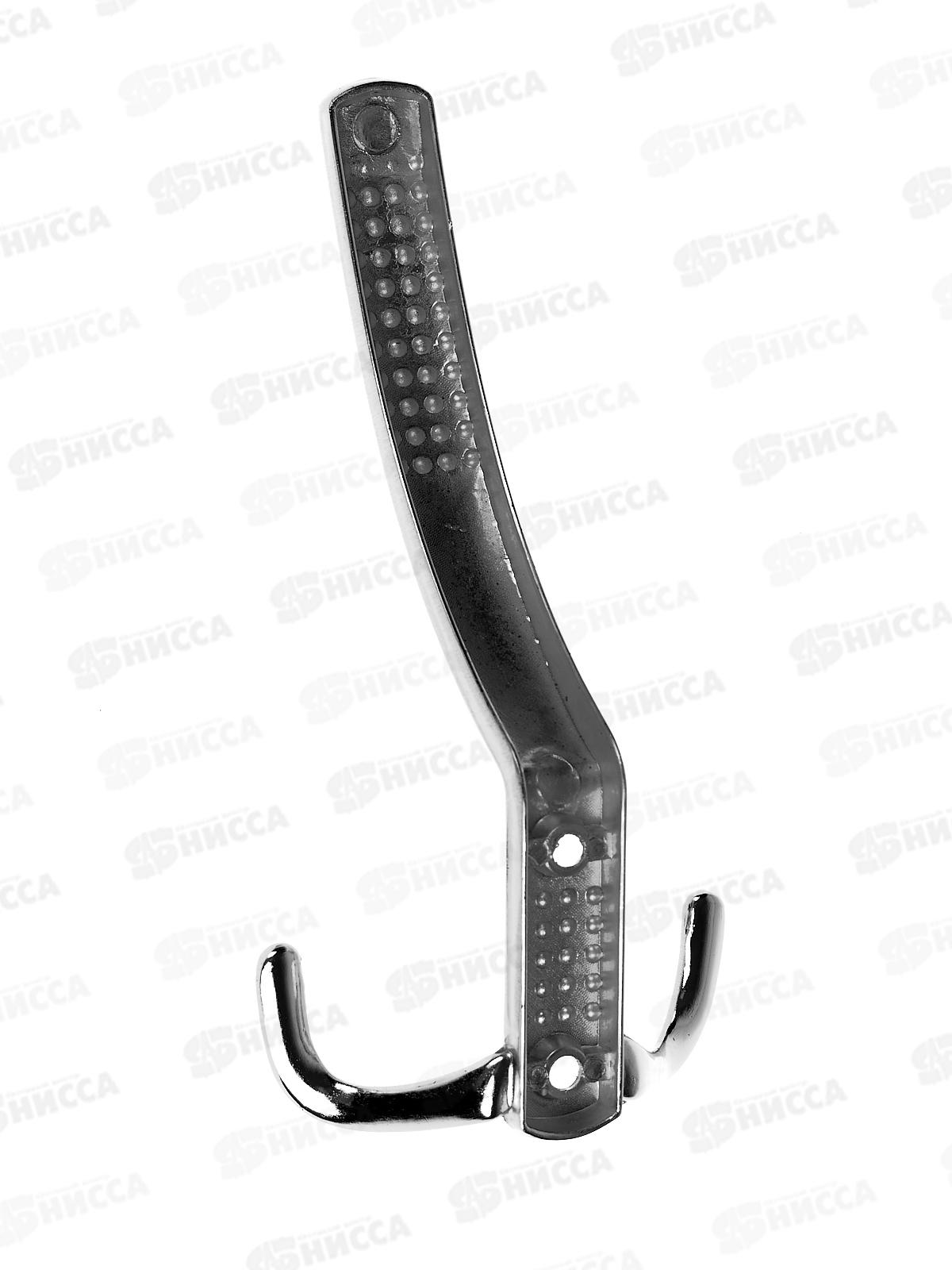 Крючок тройной 1149 (031173) хром металл удлиненный *40   Ж