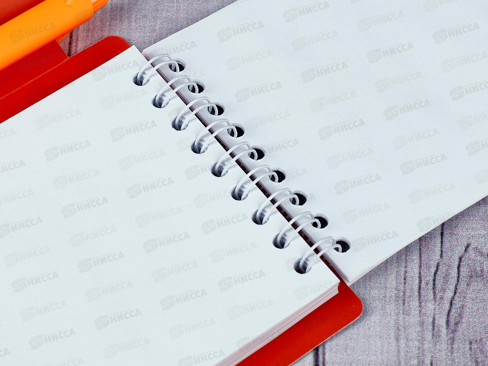 Блокнот с ручкой Lamark Малинка 105*150мм,гребень,0117*40