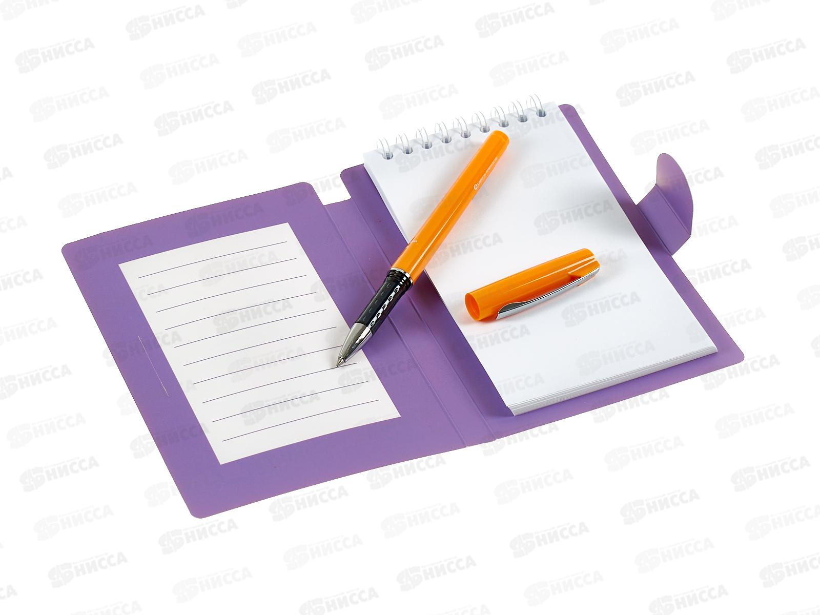 Блокнот с ручкой Lamark Розовый десерт 105*150мм,гребень,0125*40