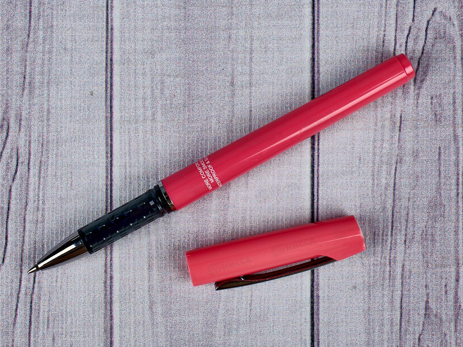 Блокнот с ручкой Lamark Розовый десерт 105*150мм,гребень,0125*40