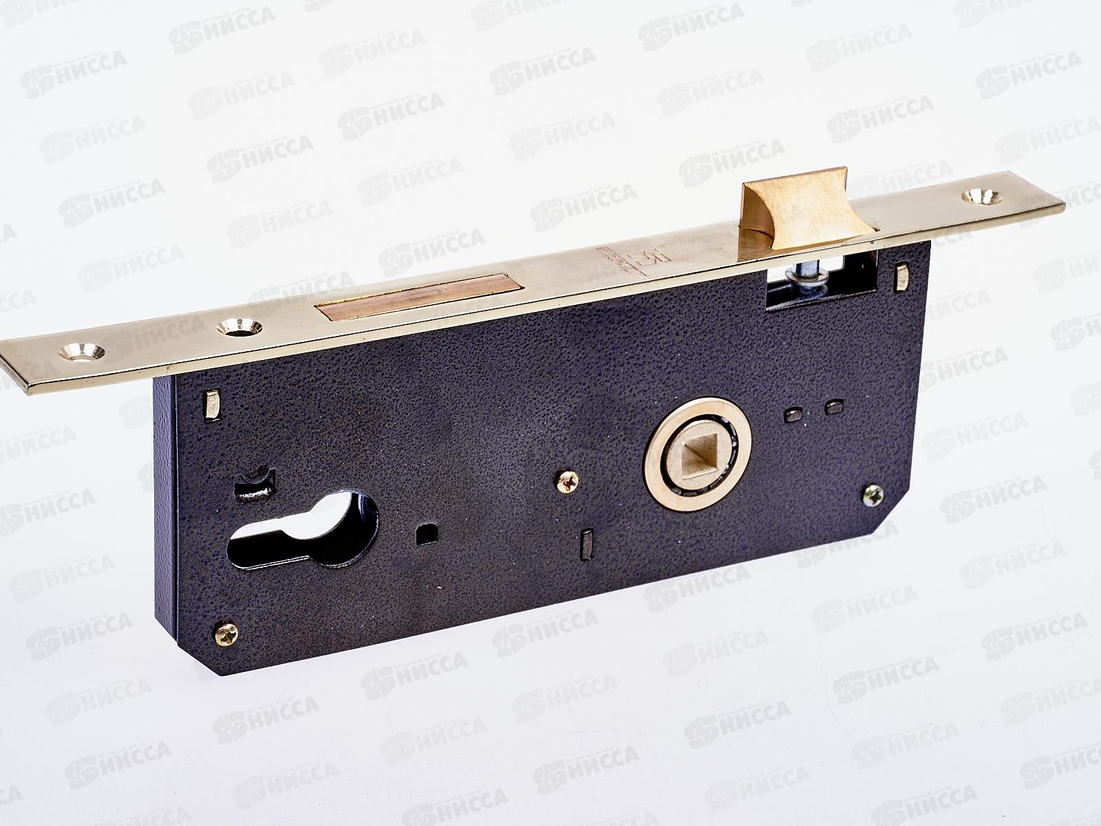 Замок врезной Аллюр 9045 B GP без цилиндрового механизма без ручки *30 244