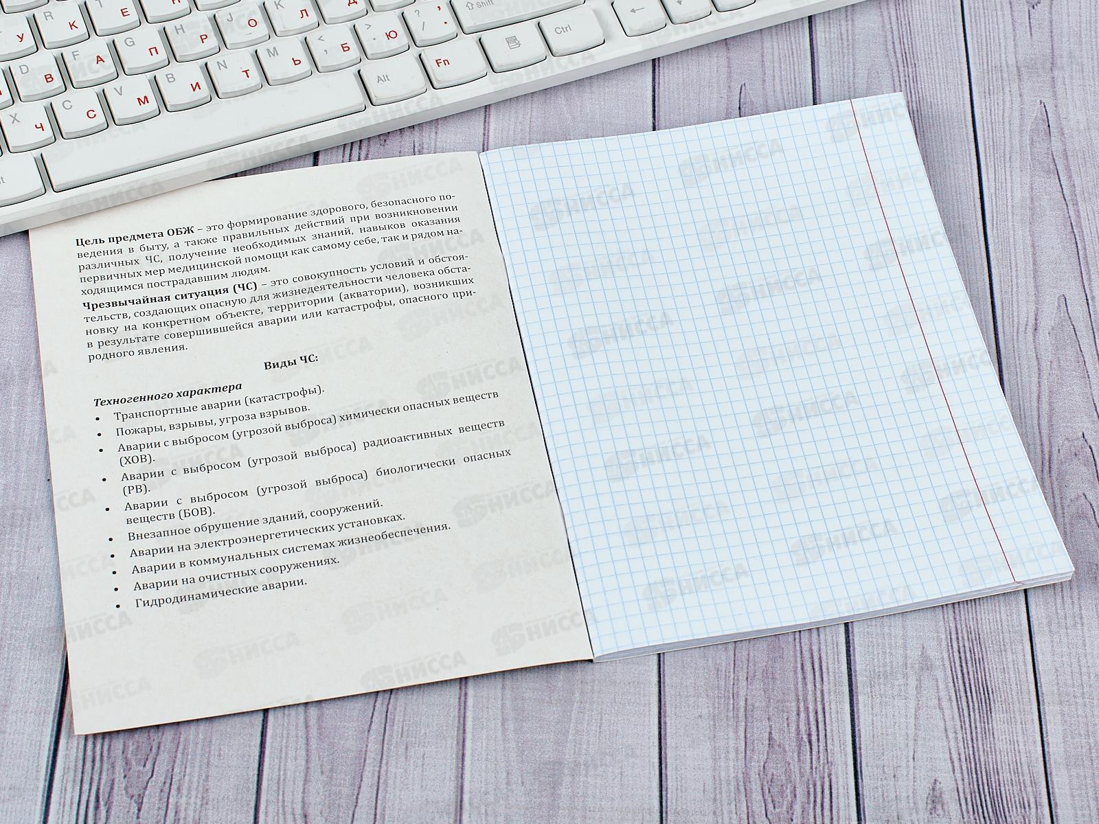 Тетрадь 48 листов клетка ПП. ОБЖ &quotДерзкая&quot, 48-9788 *10/80