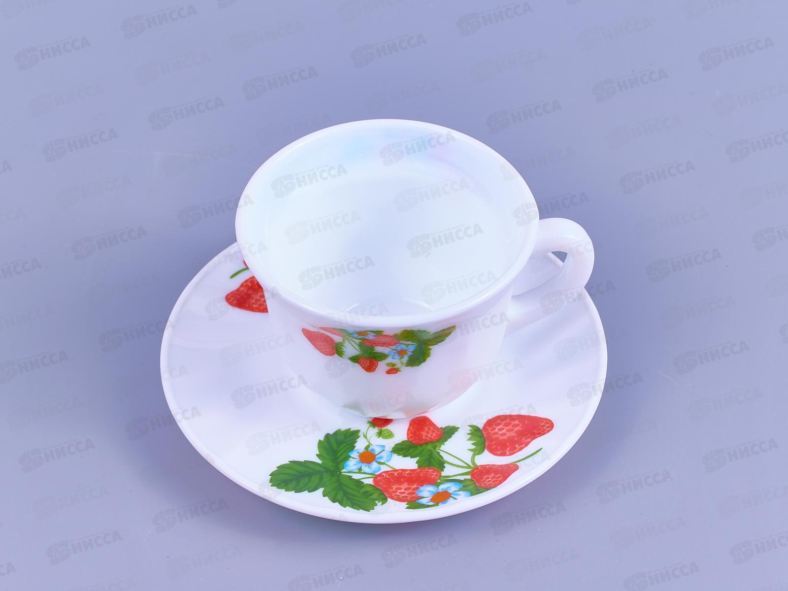 Набор чайный 12 предметов 12-1031 Клубника *12