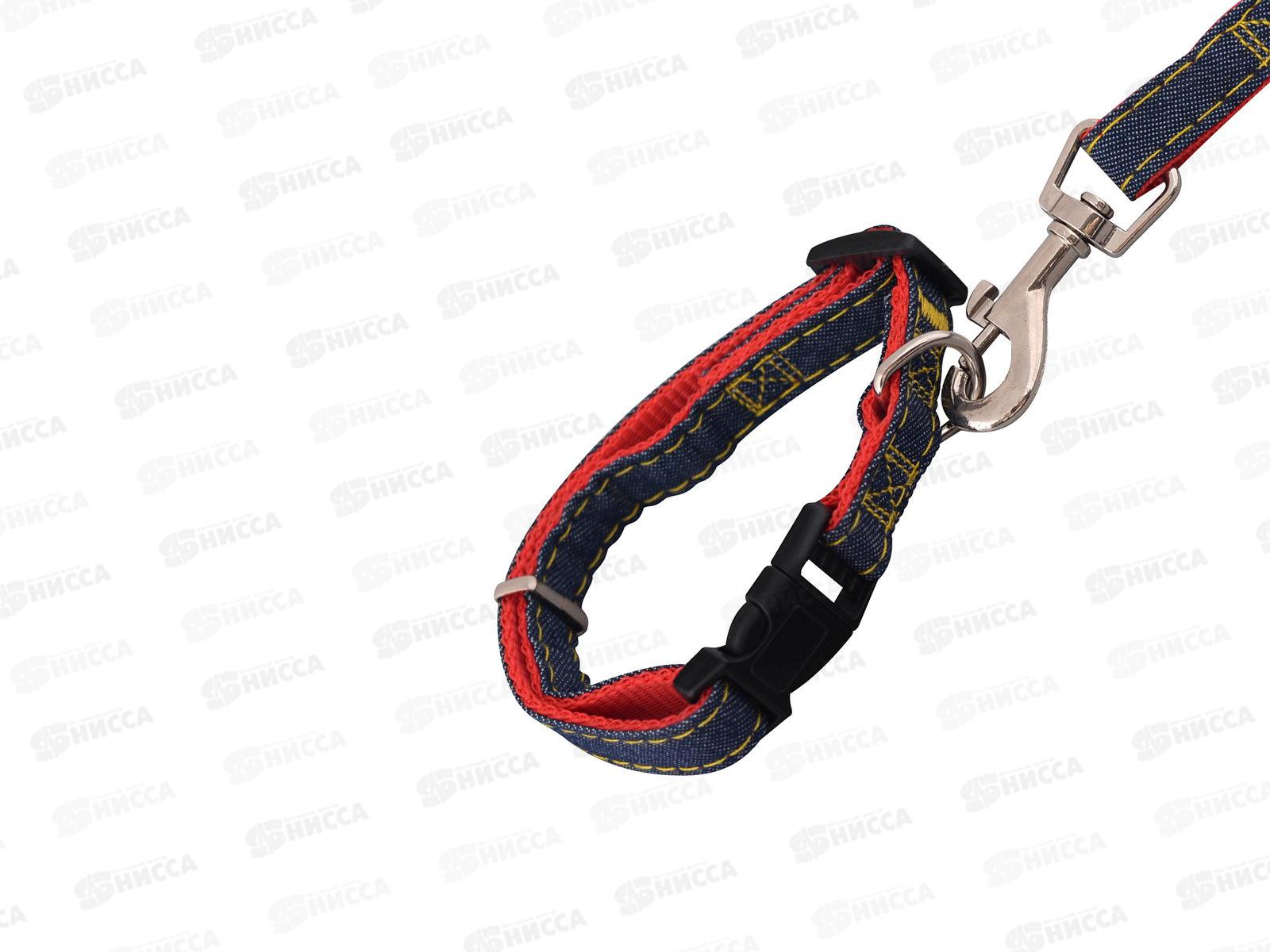 Поводок с ошейником Стиль р.M VL40-12 *12