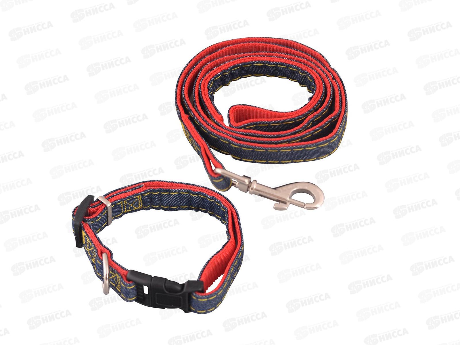 Поводок с ошейником Стиль р.M VL40-12 *12