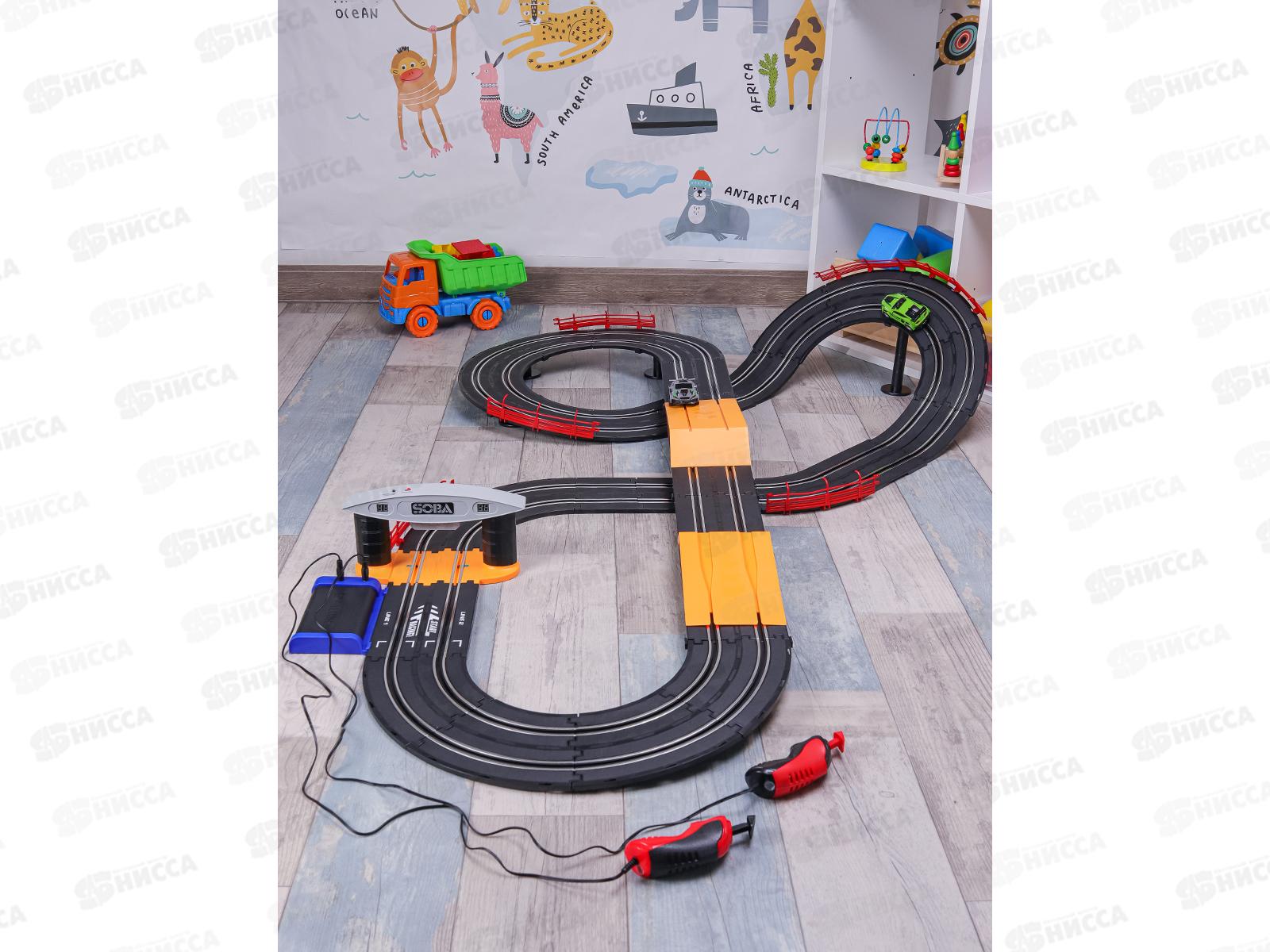 Автотрек &quotСкоростной путь-23&quot 5,4м, 2 машинки, А49-6А (140*120см)