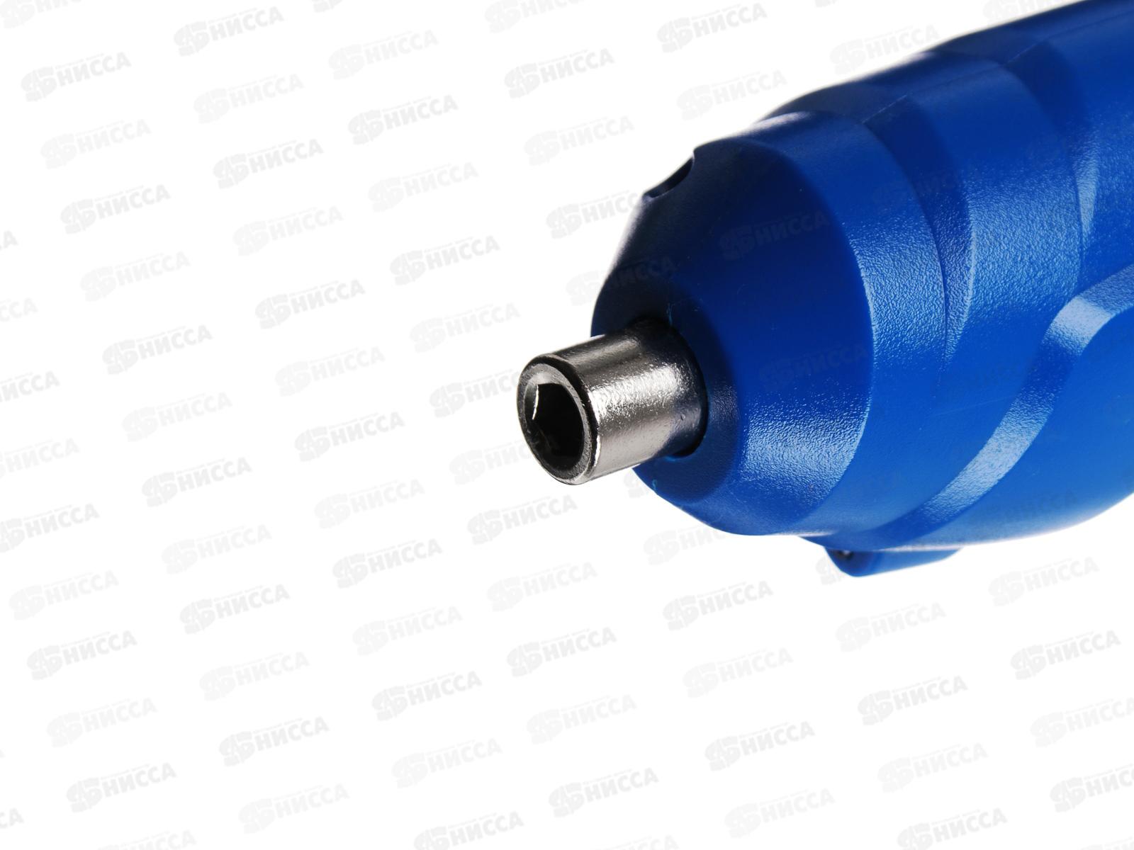 Отвертка аккумуляторная 3.6В, 1.3Ач(Li-Ion) набор бит 11шт РОКОТ 691-016 г