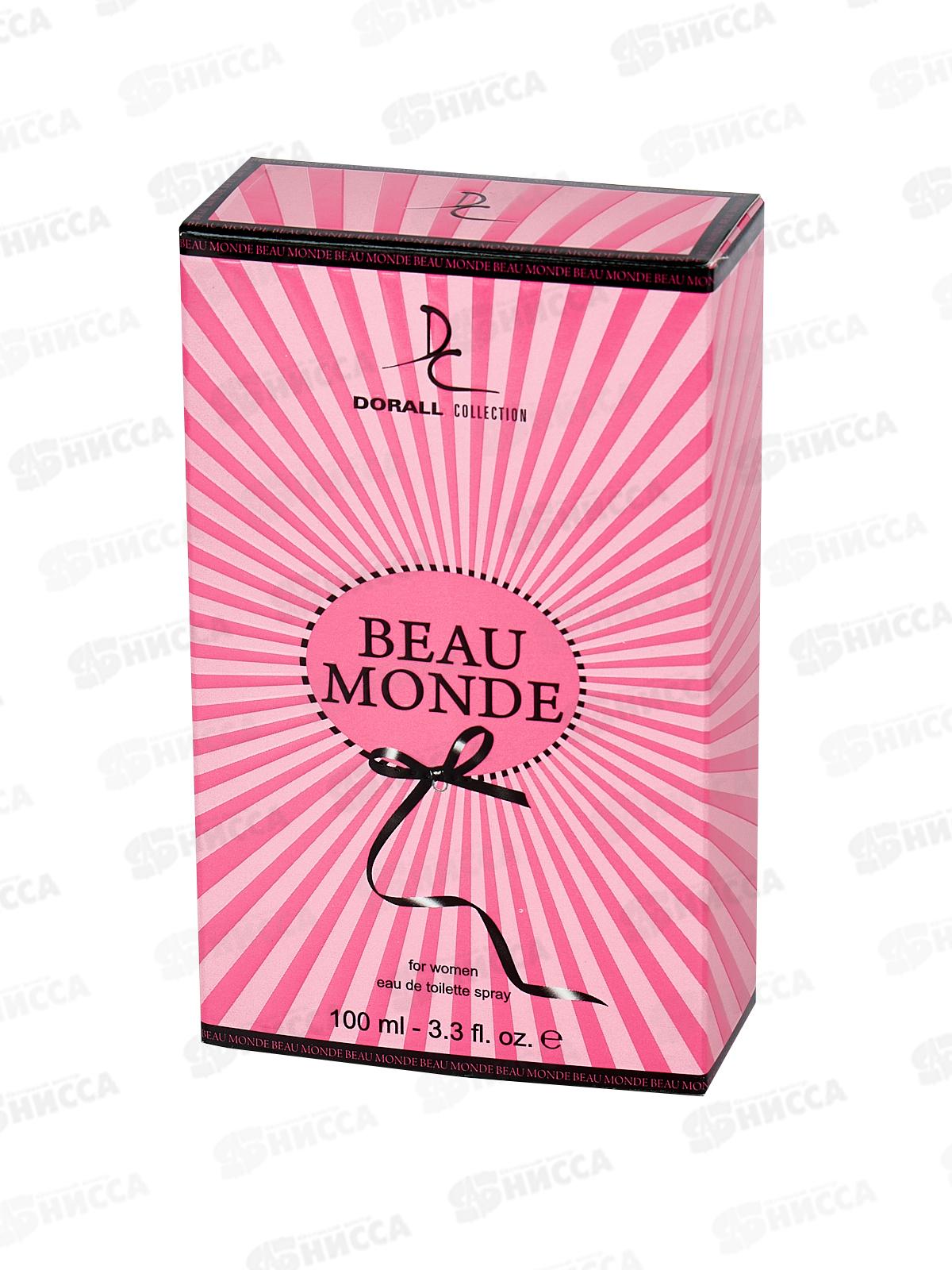 DC BEAU MONDE, туалетная вода 100мл женская  *48  М