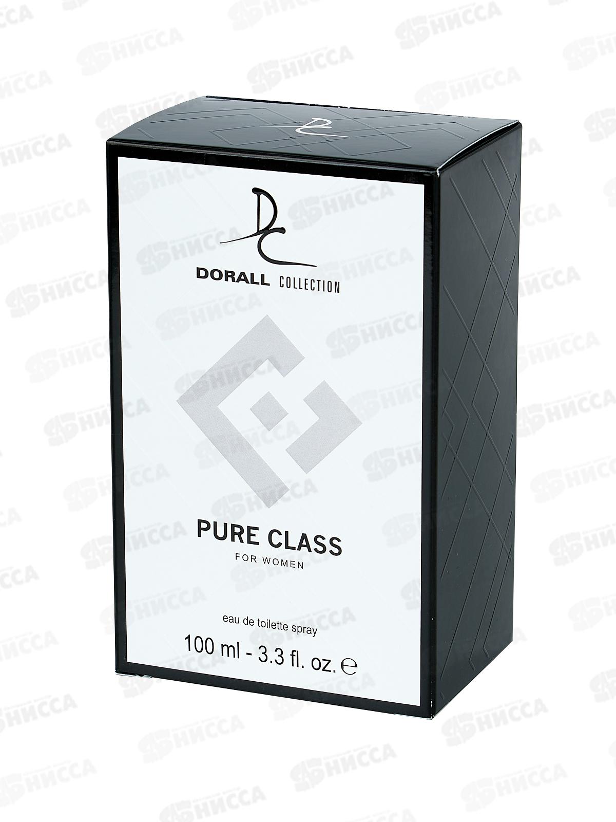 DC PURE CLASS, туалетная вода  100мл женская  *48  М