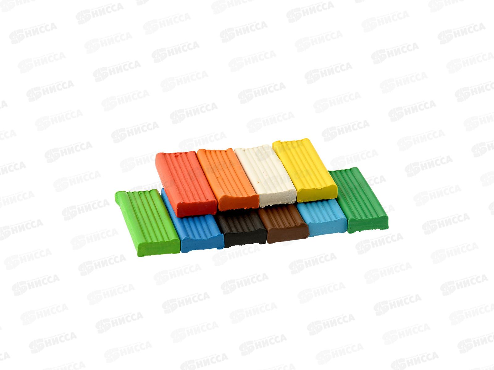 Пластилин 10цветов 150г Каляка-Маляка стек, ПКМ10-П *20