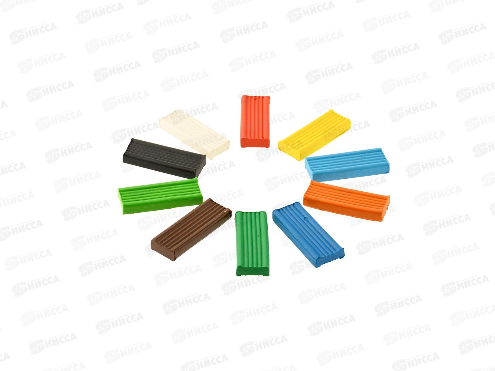 Пластилин 10цветов 150г Каляка-Маляка стек, ПКМ10-П *20