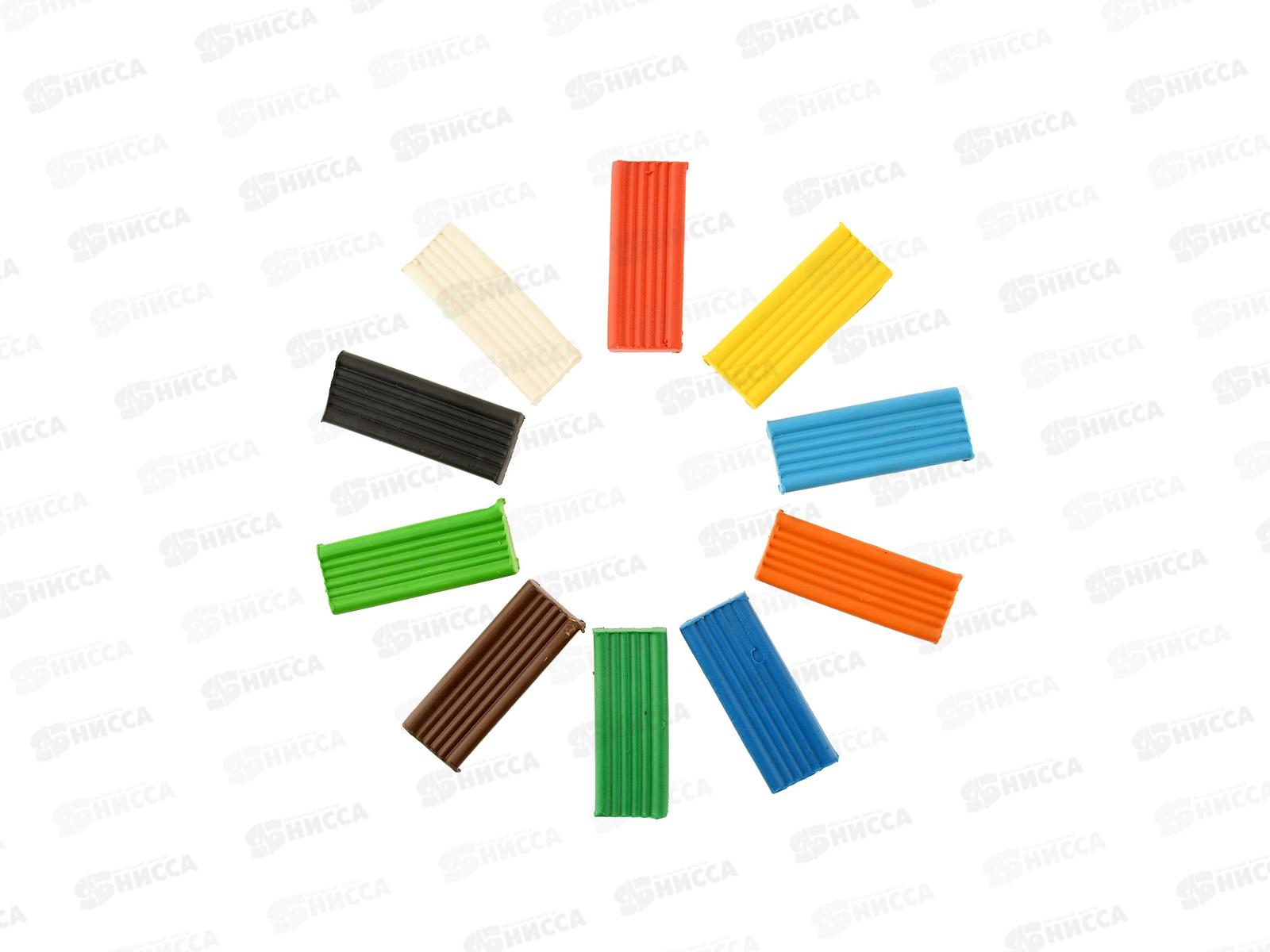 Пластилин 10цветов 150г Каляка-Маляка стек, ПКМ10-П *20