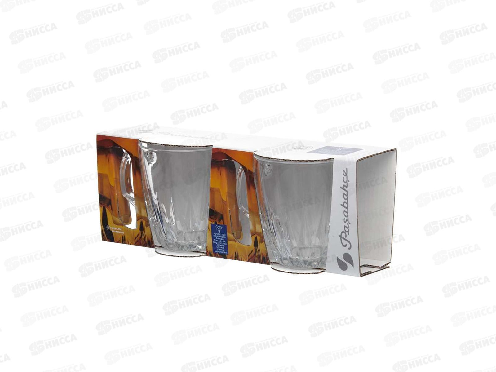 Набор кружек Сапфир 2шт закал 295мл 55803 *8