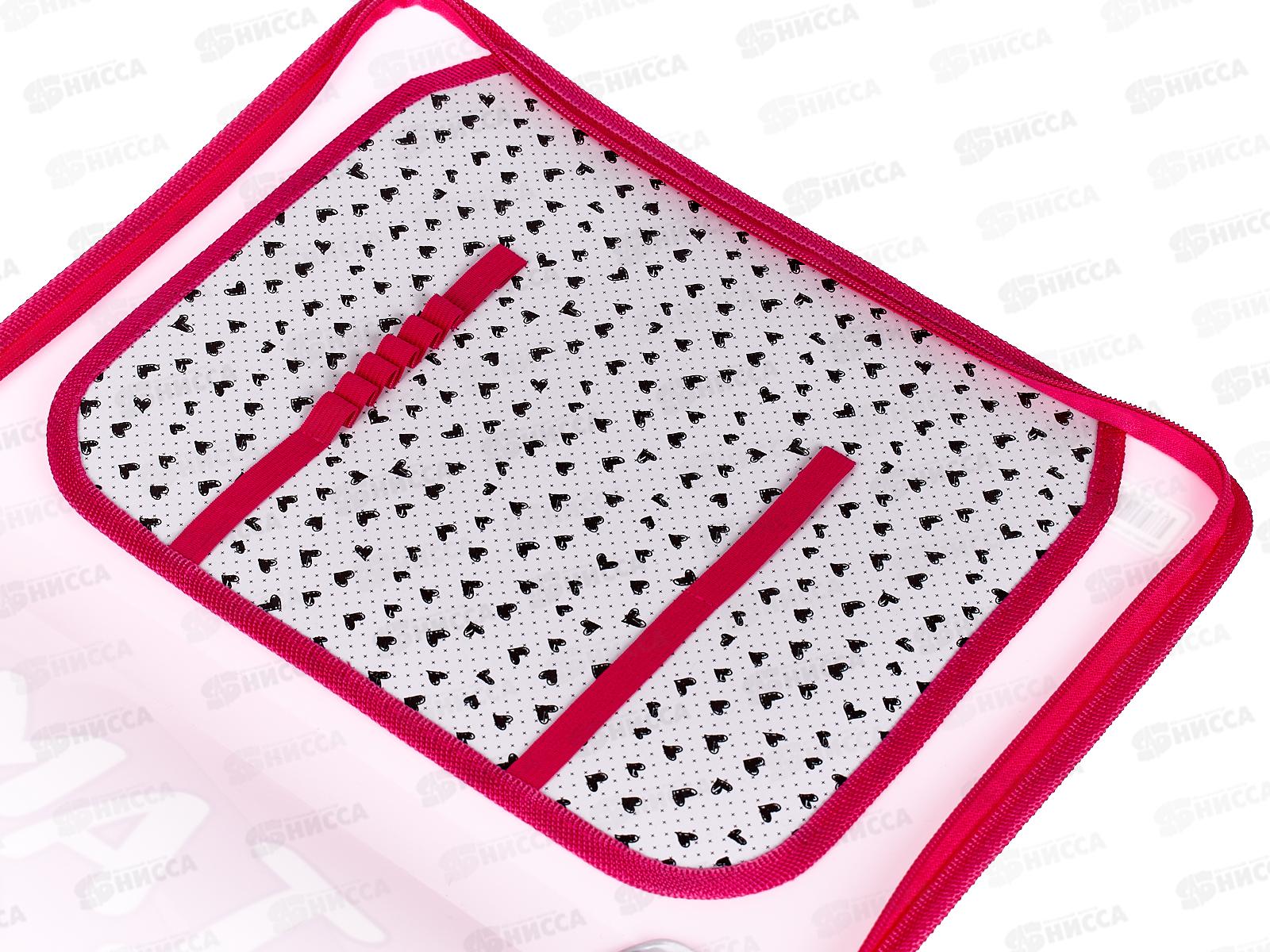 Папка  для труда ПЧЕЛКА А4 молния верхняя. дизайн Cute Panda 2022 ПТР-5 *40