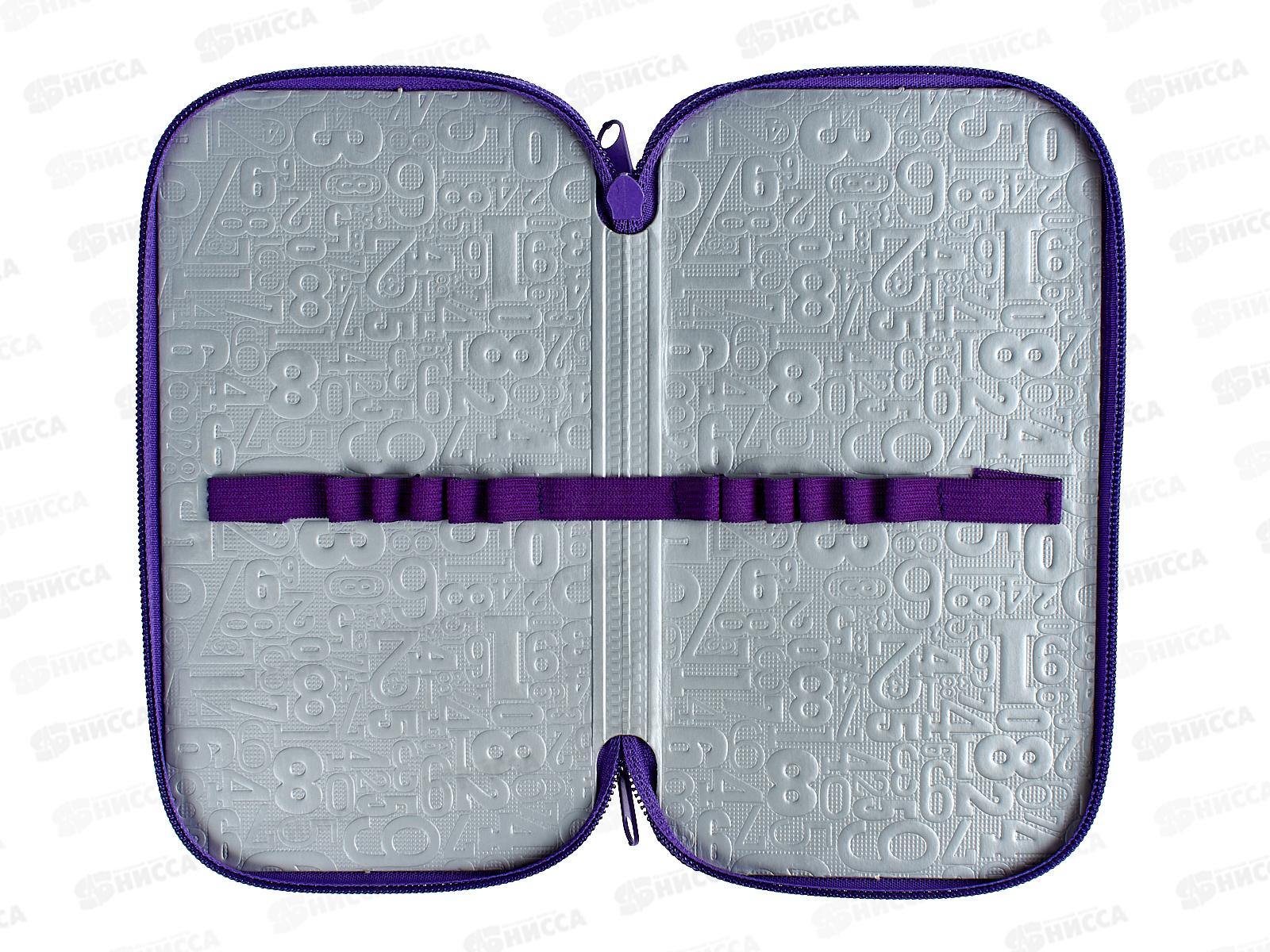 Пенал ПЧЕЛКА 2отд. Милая принцесса, 190*105, ПО-090 *30